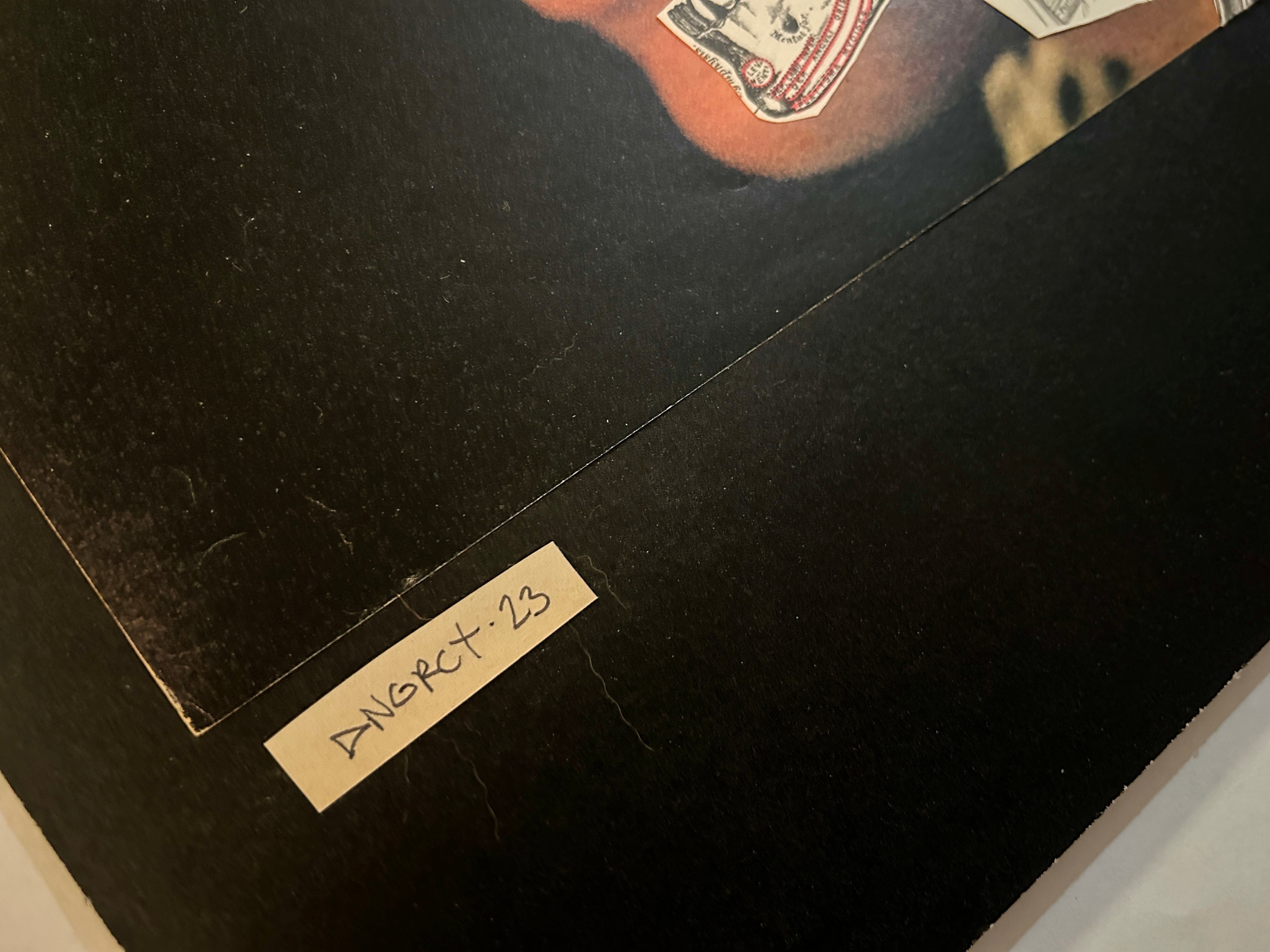 DNGRCT “Suspicious Mind” Original Collage