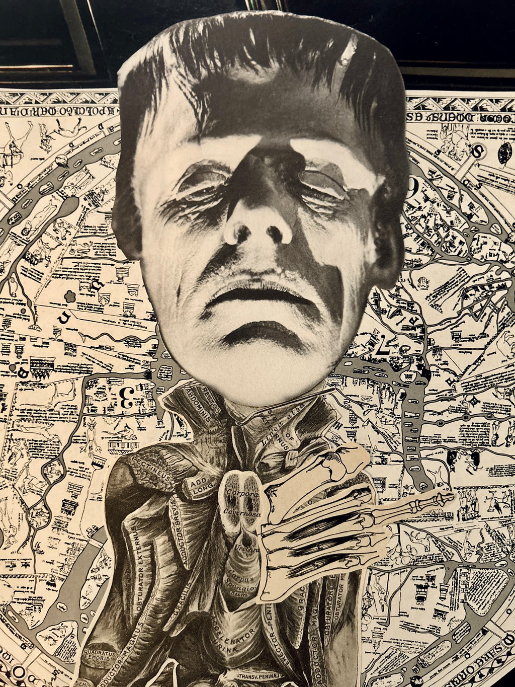 DNGRCT “Reanimated Sleep” Original Collage