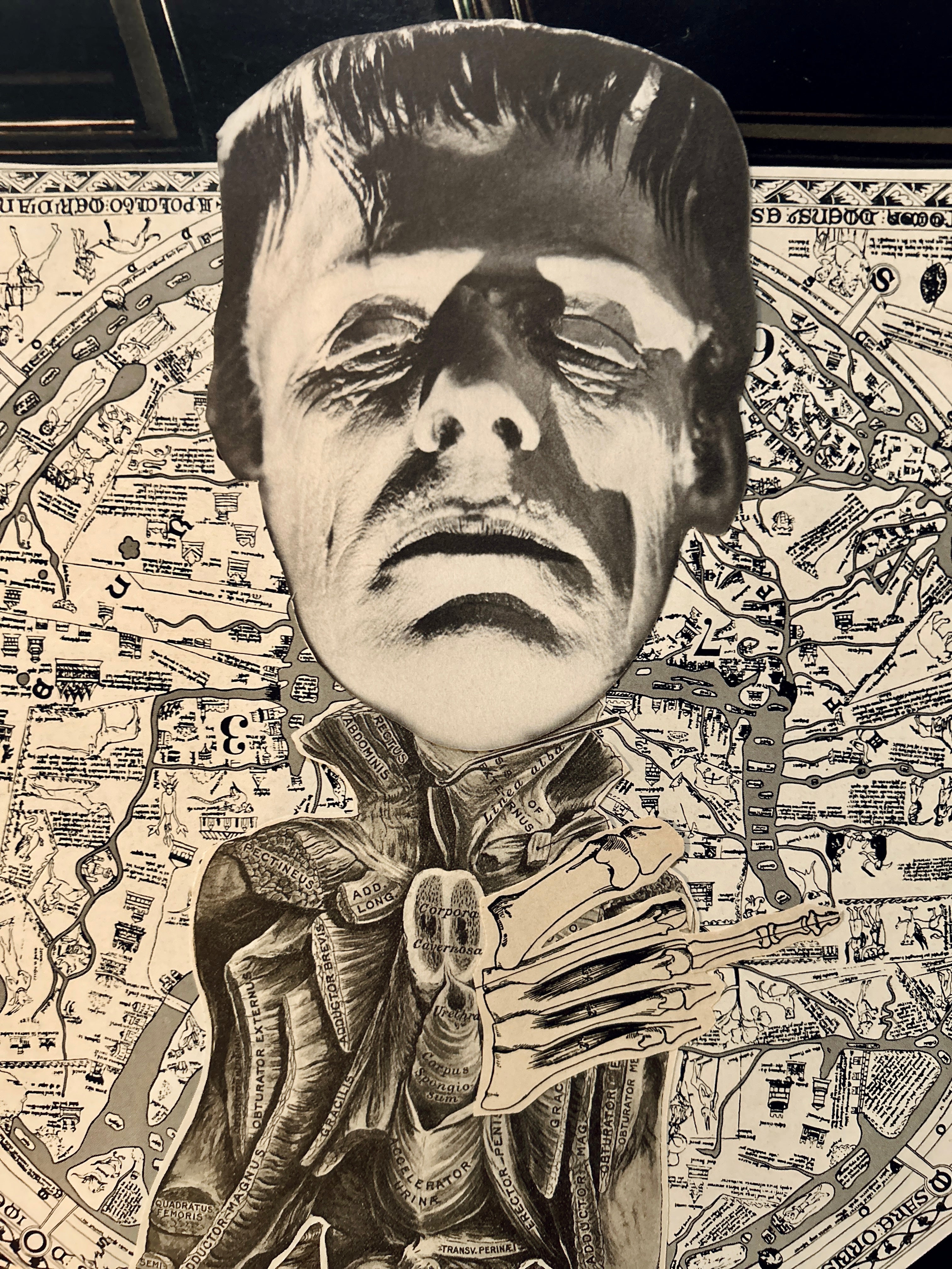 DNGRCT “Reanimated Sleep” Original Collage