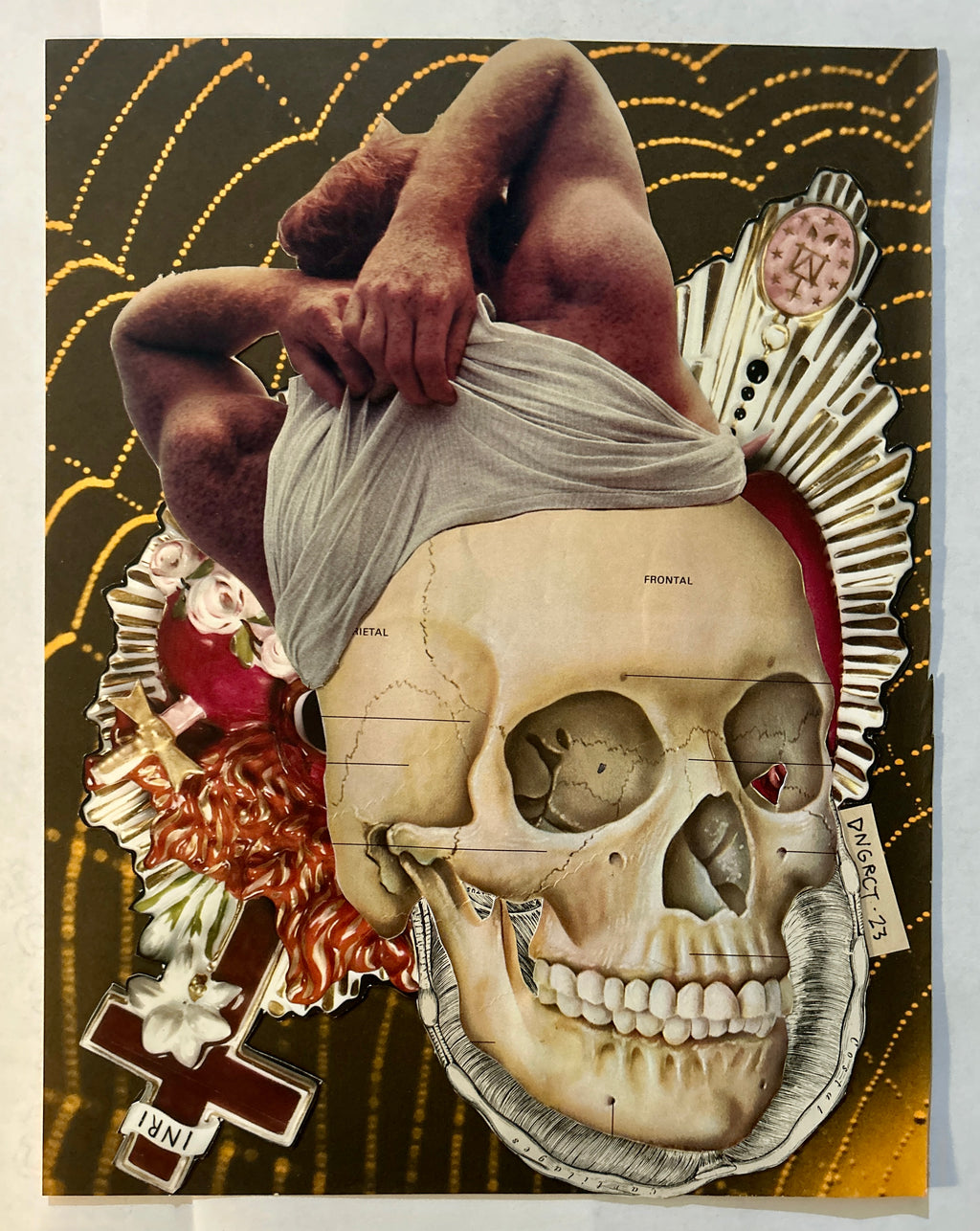 DNGRCT “Catholic Boy” Original Collage