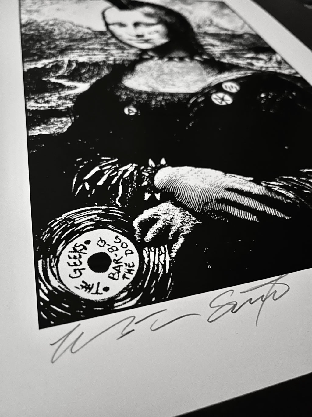 Winston Smith "Mona Mohawk" Print (1984)