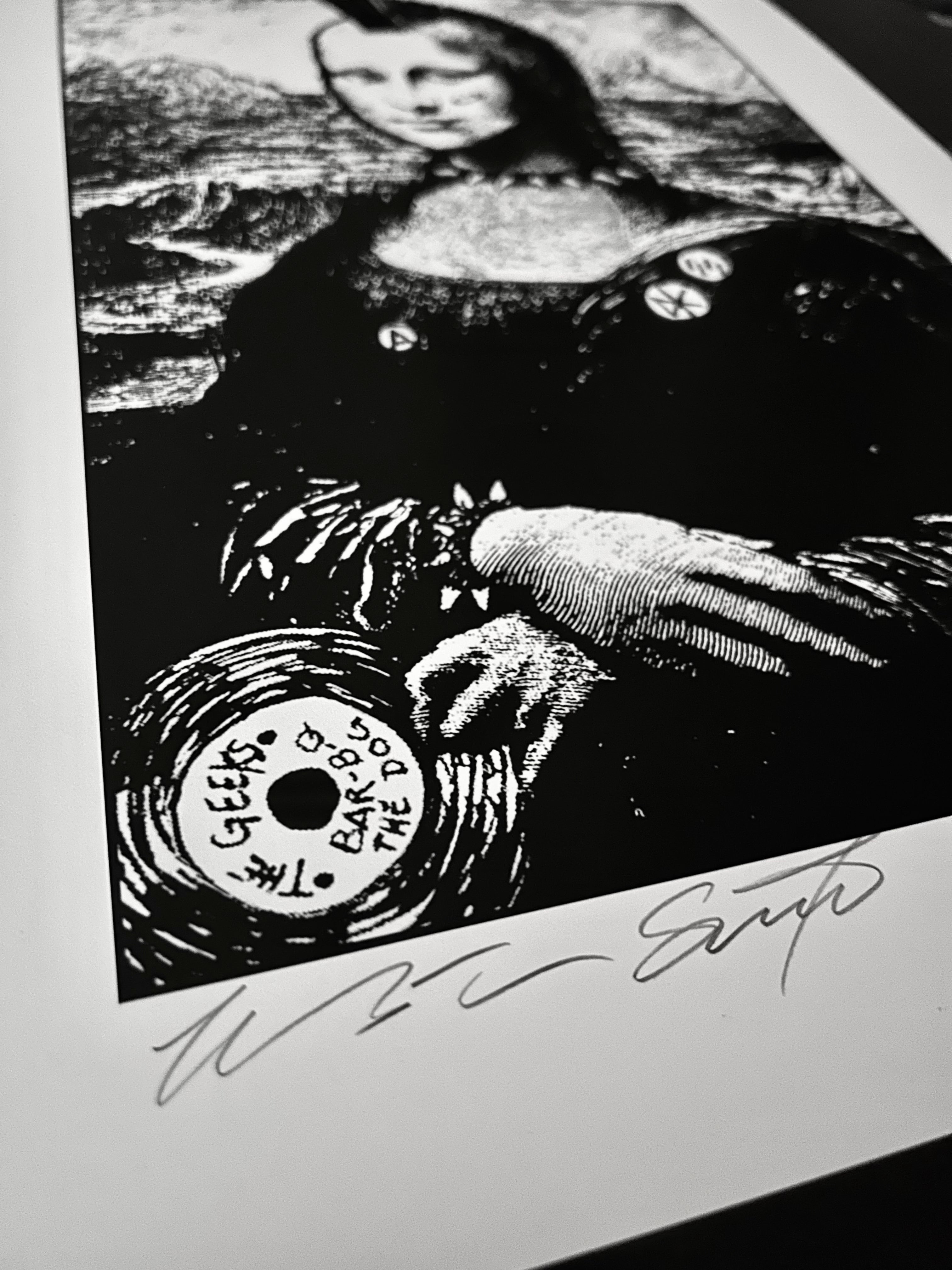 Winston Smith "Mona Mohawk" Print (1984)