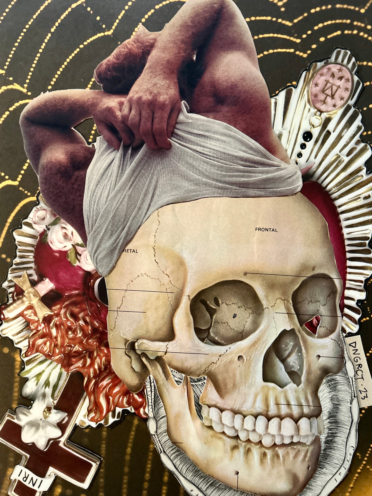DNGRCT “Catholic Boy” Original Collage