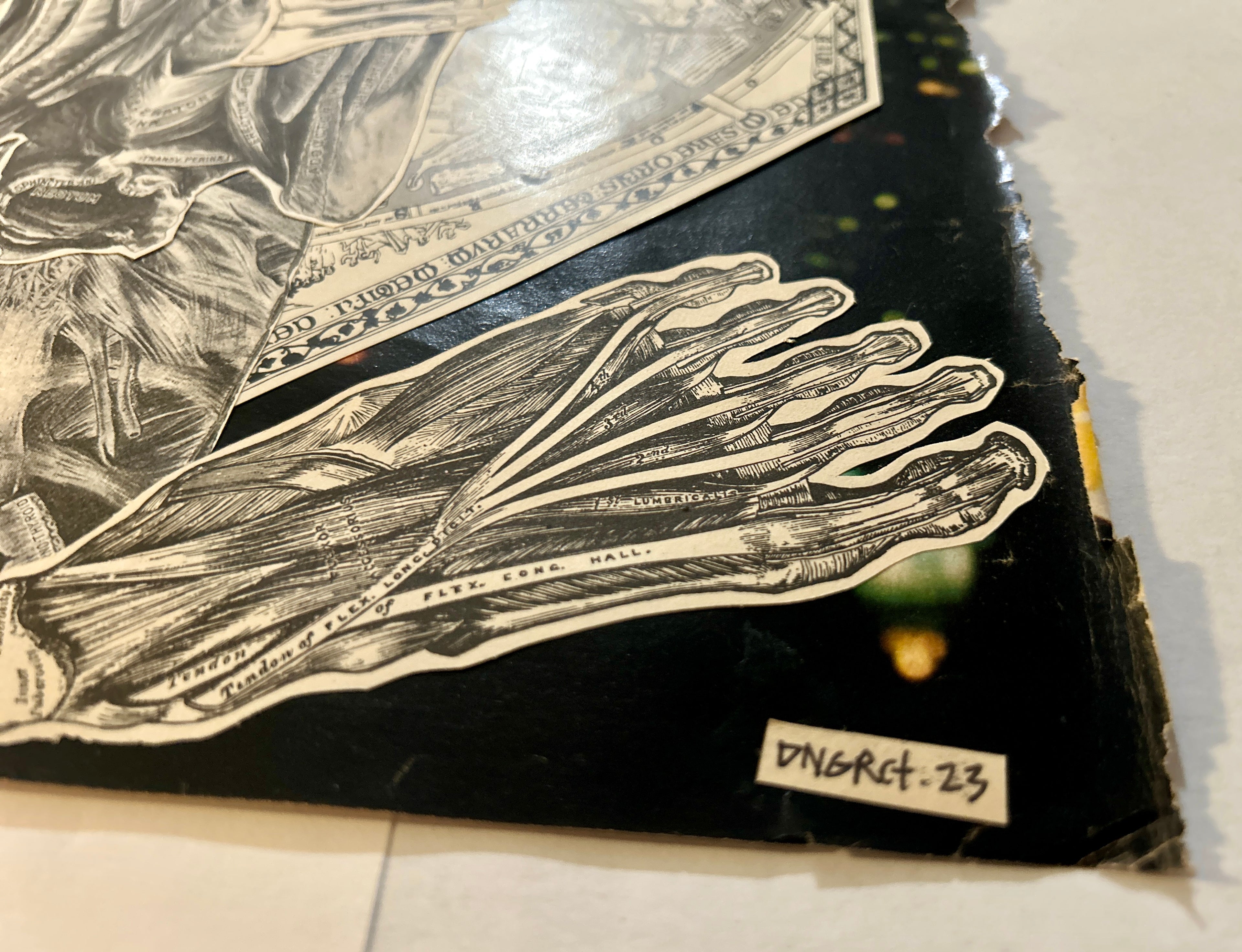 DNGRCT “Reanimated Sleep” Original Collage