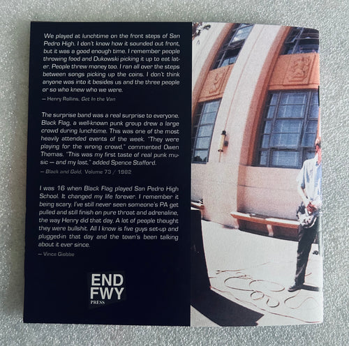 "SURPRISE BAND AT SAN PEDRO HIGH SCHOOL" FANZINE (REJECTED VERSION)