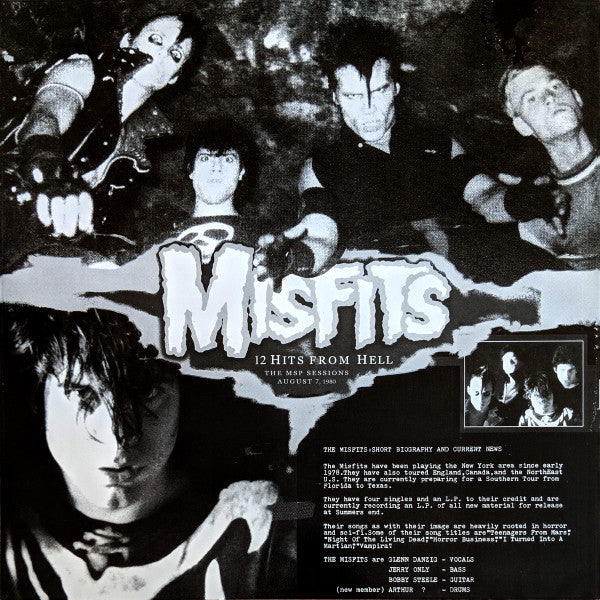 Misfits "12 Hits From Hell" LP (Yellow Vinyl)