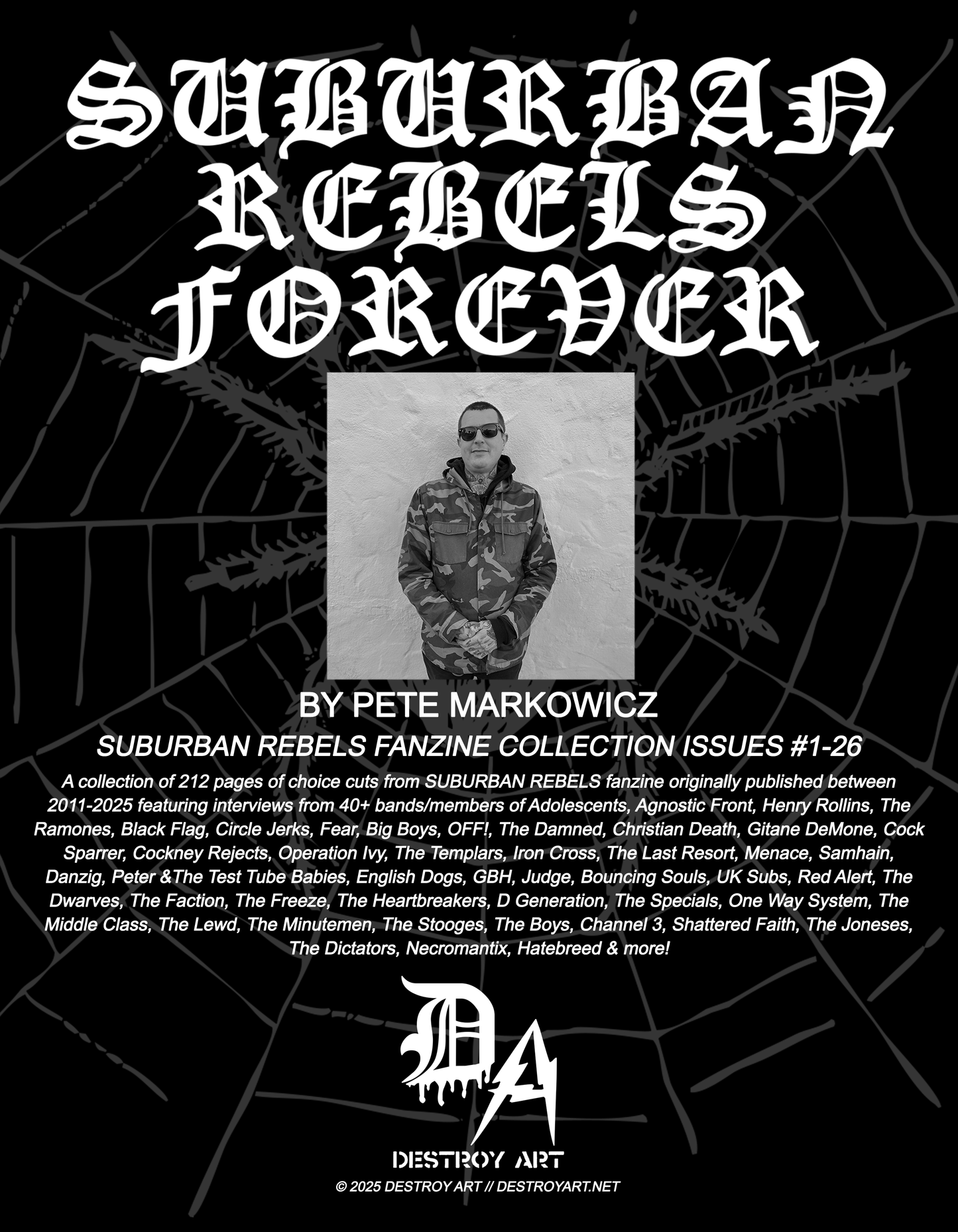 PRE-ORDER "Suburban Rebels Forever" Fanzine Collection by Pete Markowicz