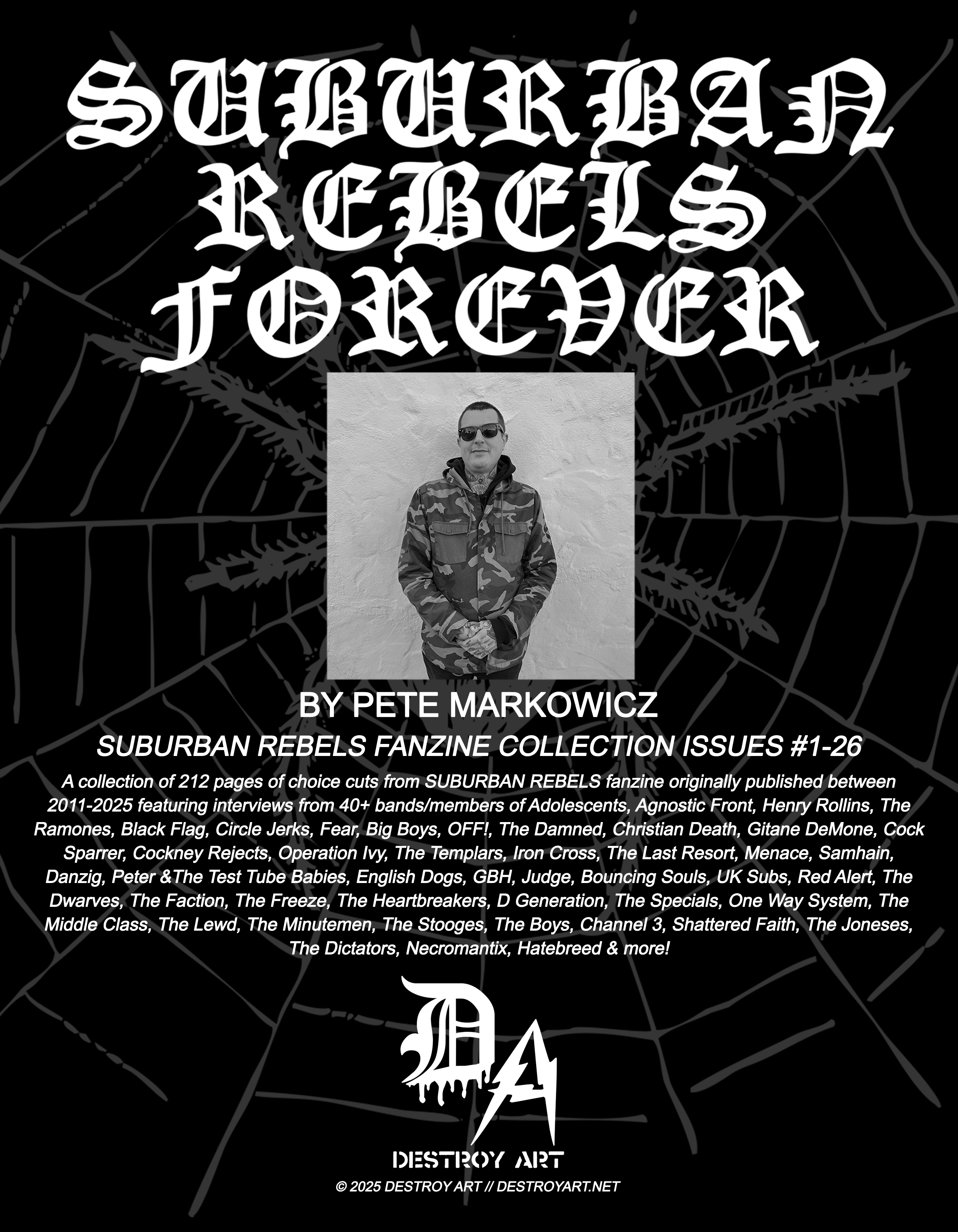 "Suburban Rebels Forever" Fanzine Collection by Pete Markowicz