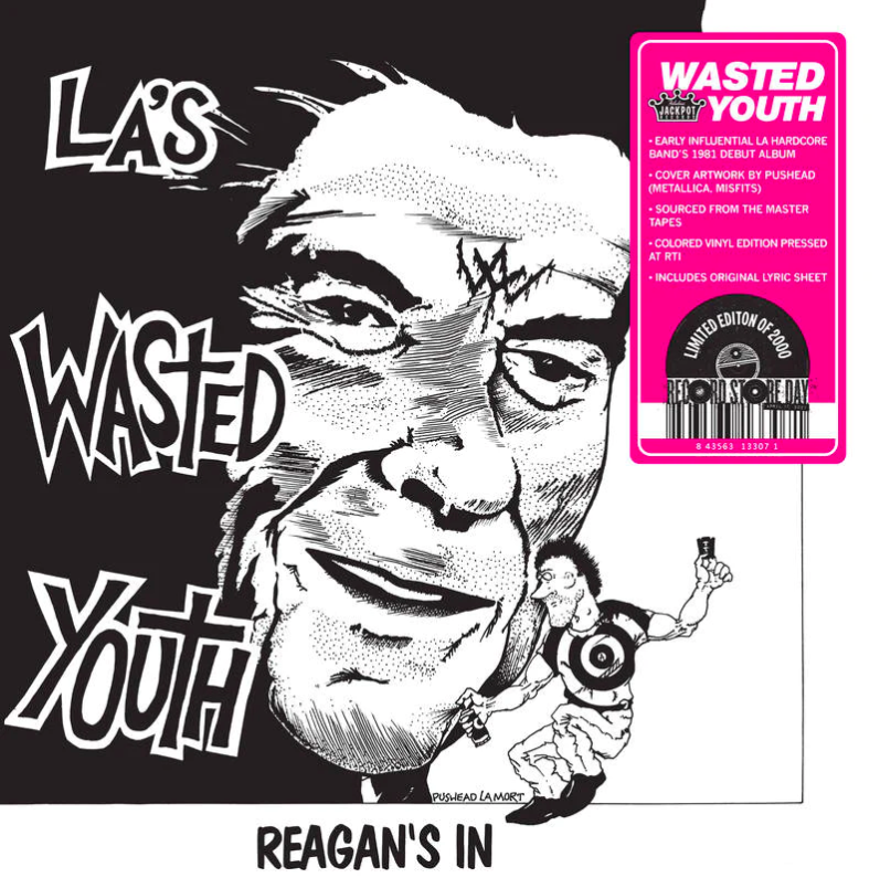 Wasted Youth "Reagan's In" EP