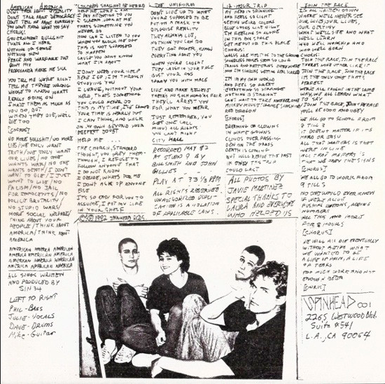 Sin 34 "Die Laughing" LP