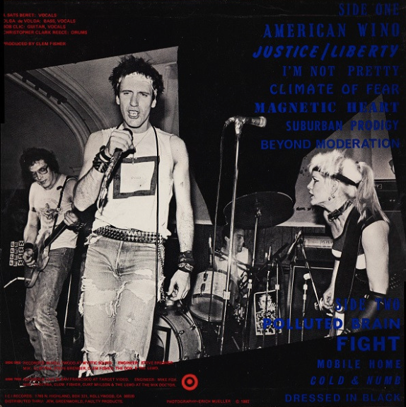 The Lewd "American Wino + Kill Yourself" LP