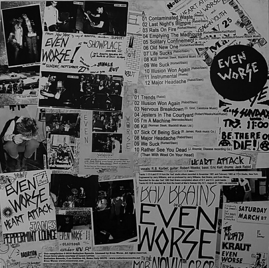 Even Worse "We Suck! The Lost 1982 Album" LP