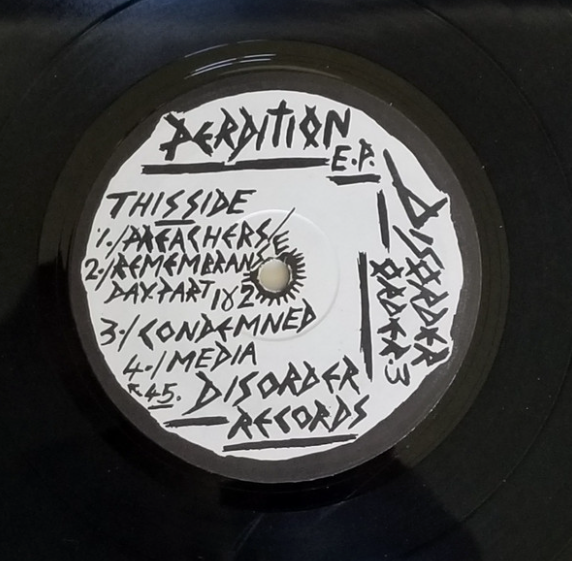 Disorder "Perdition" EP