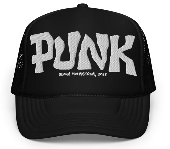 John Holmstrom "PUNK" Trucker Hat