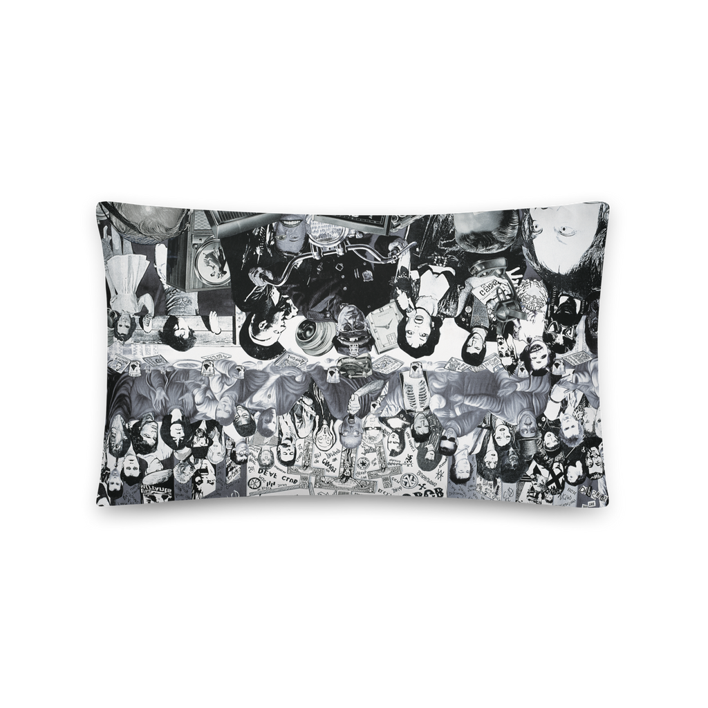 Winston Smith "Never Give Up" Pillow