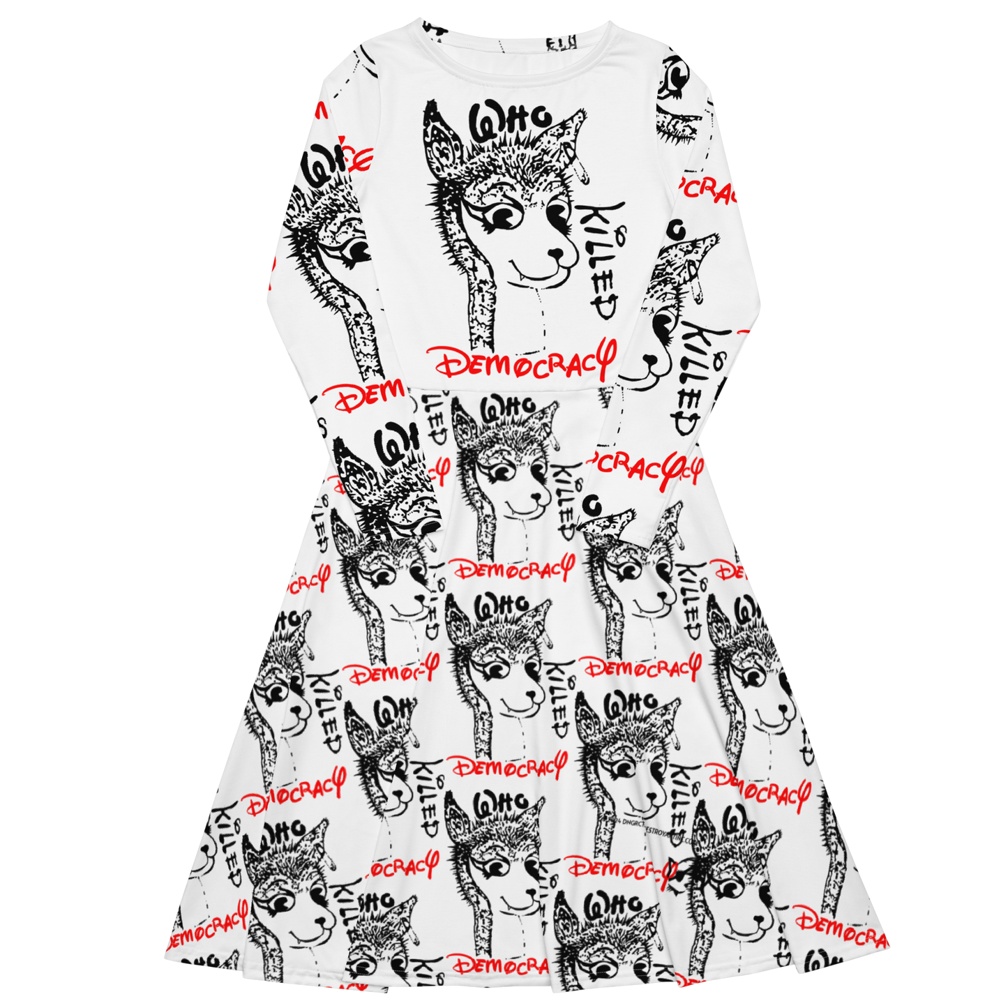 DNGRCT "Who Killed Democracy?" Dress