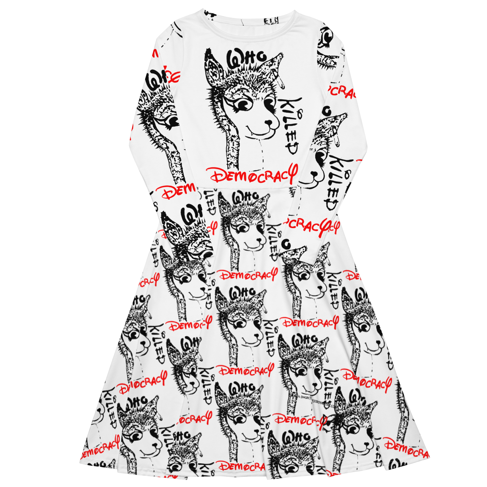 DNGRCT "Who Killed Democracy?" Dress