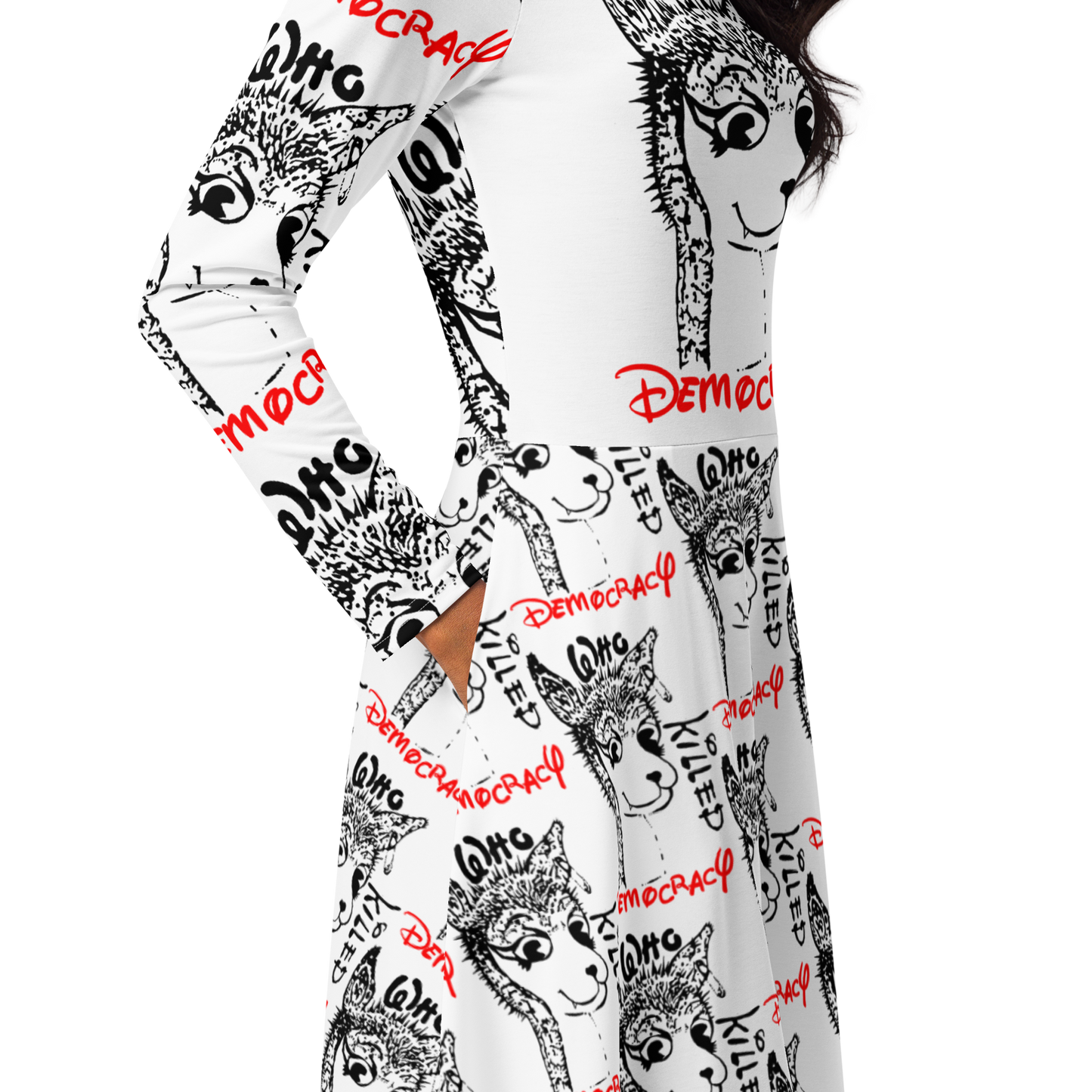 DNGRCT "Who Killed Democracy?" Dress