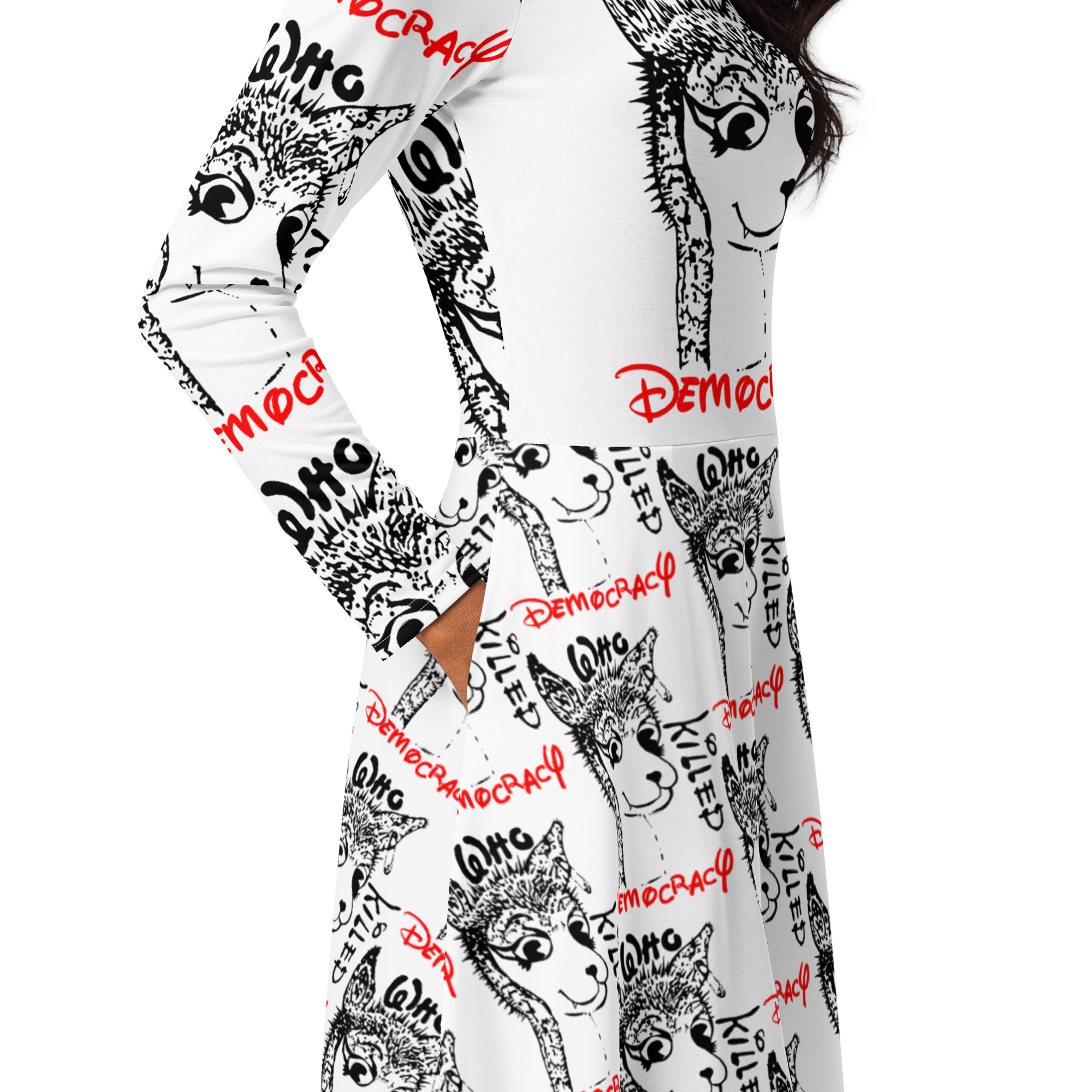 DNGRCT "Who Killed Democracy?" Dress