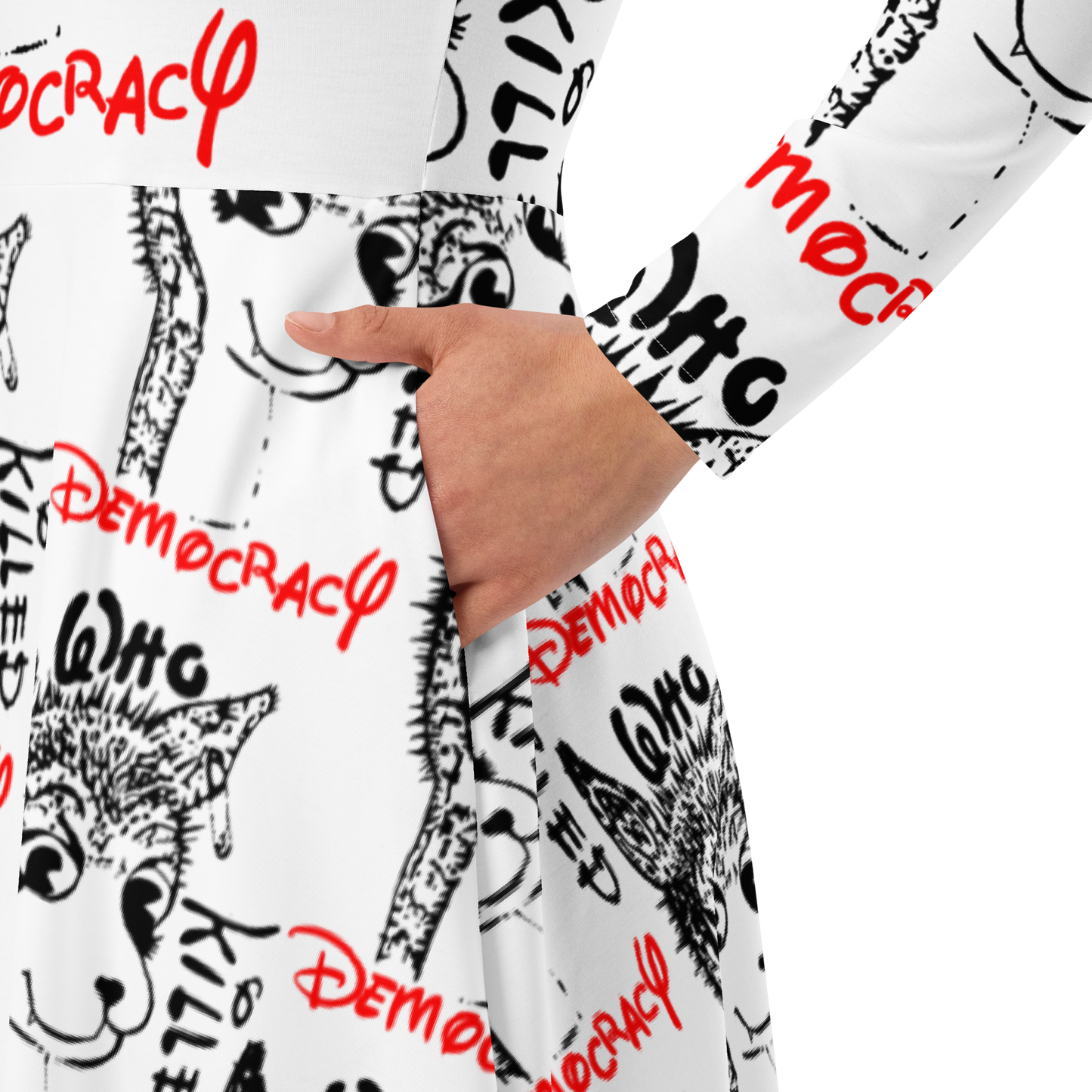 DNGRCT "Who Killed Democracy?" Dress