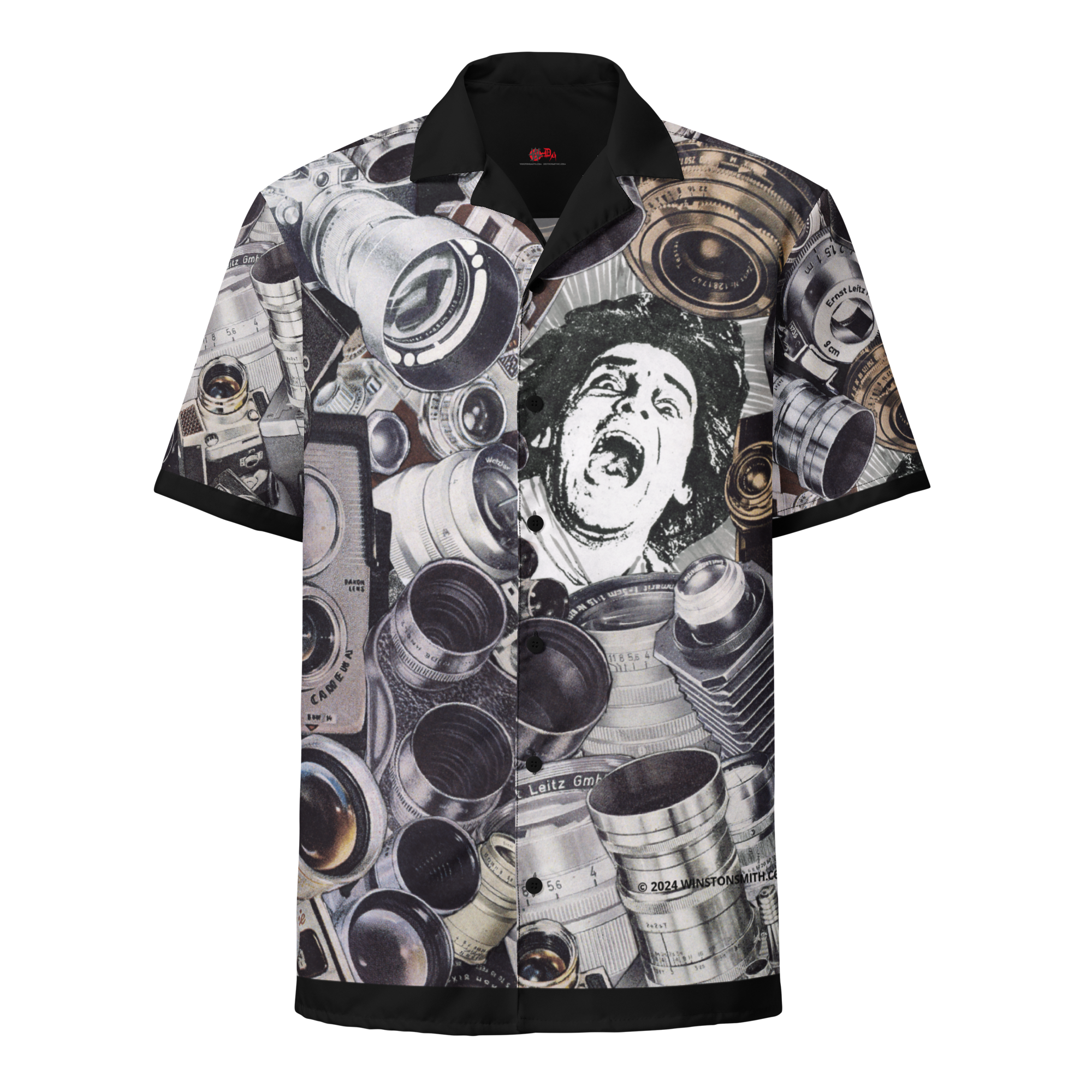 Winston Smith "Paparazzi Purgatory" Unisex Button Shirt