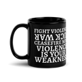 DNGRCT "Violence Is Your Weakness" Mug