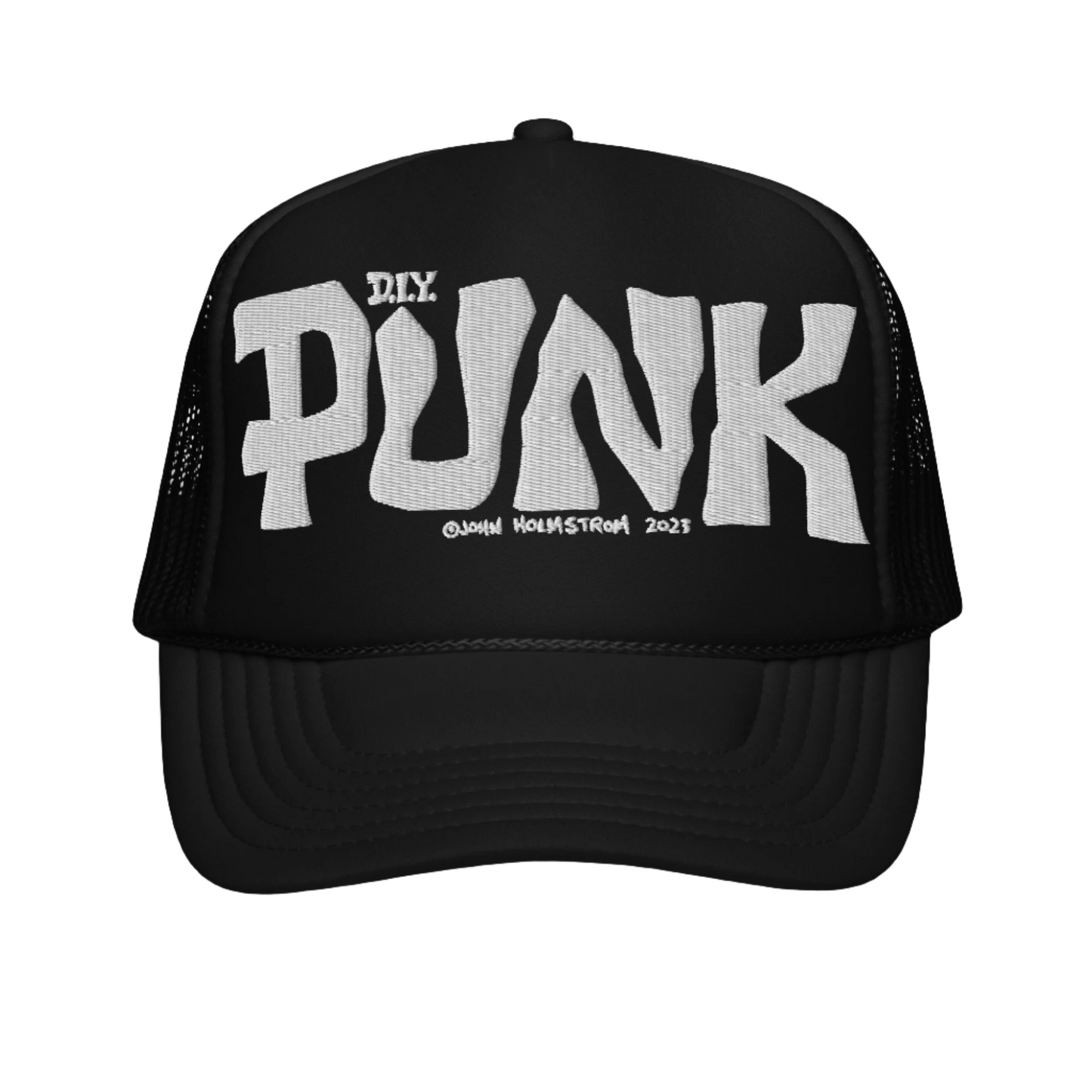 John Holmstrom "DIY PUNK" Trucker Hat