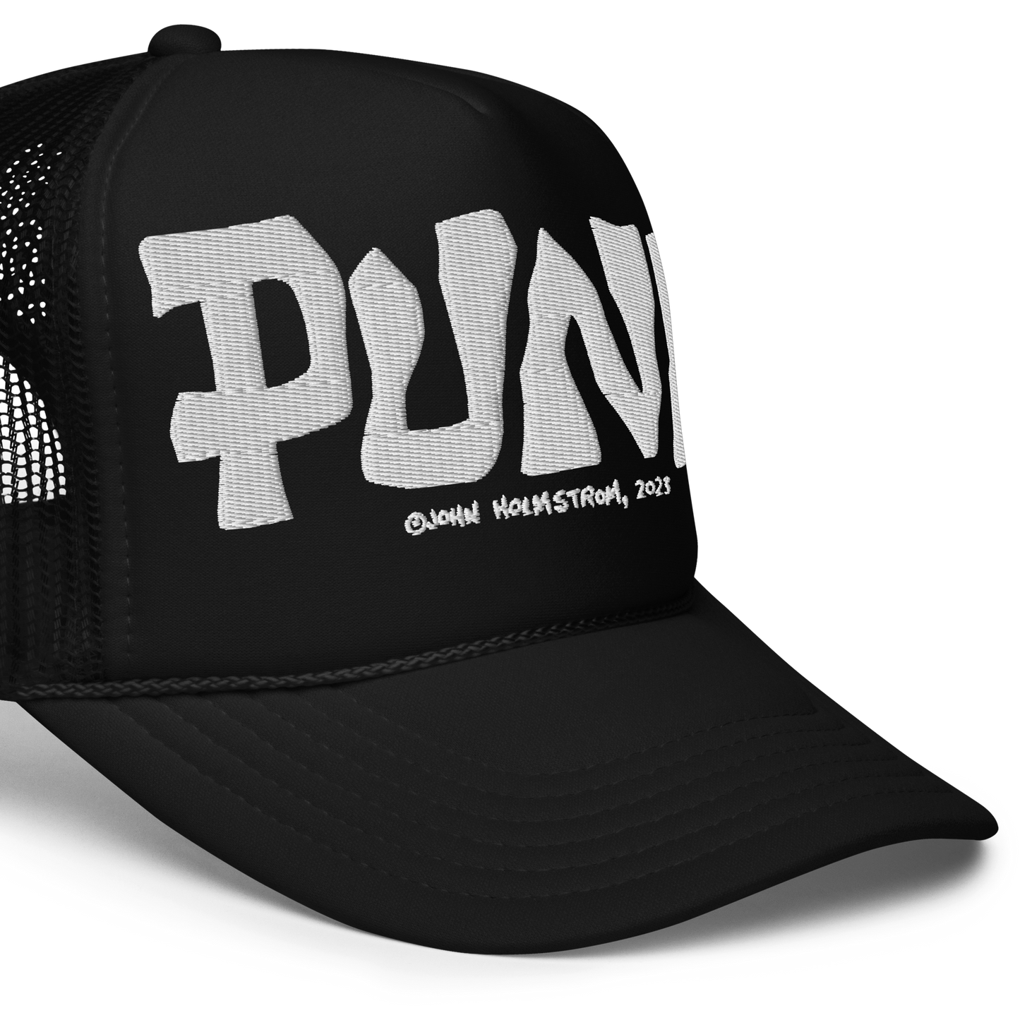 John Holmstrom "PUNK" Trucker Hat