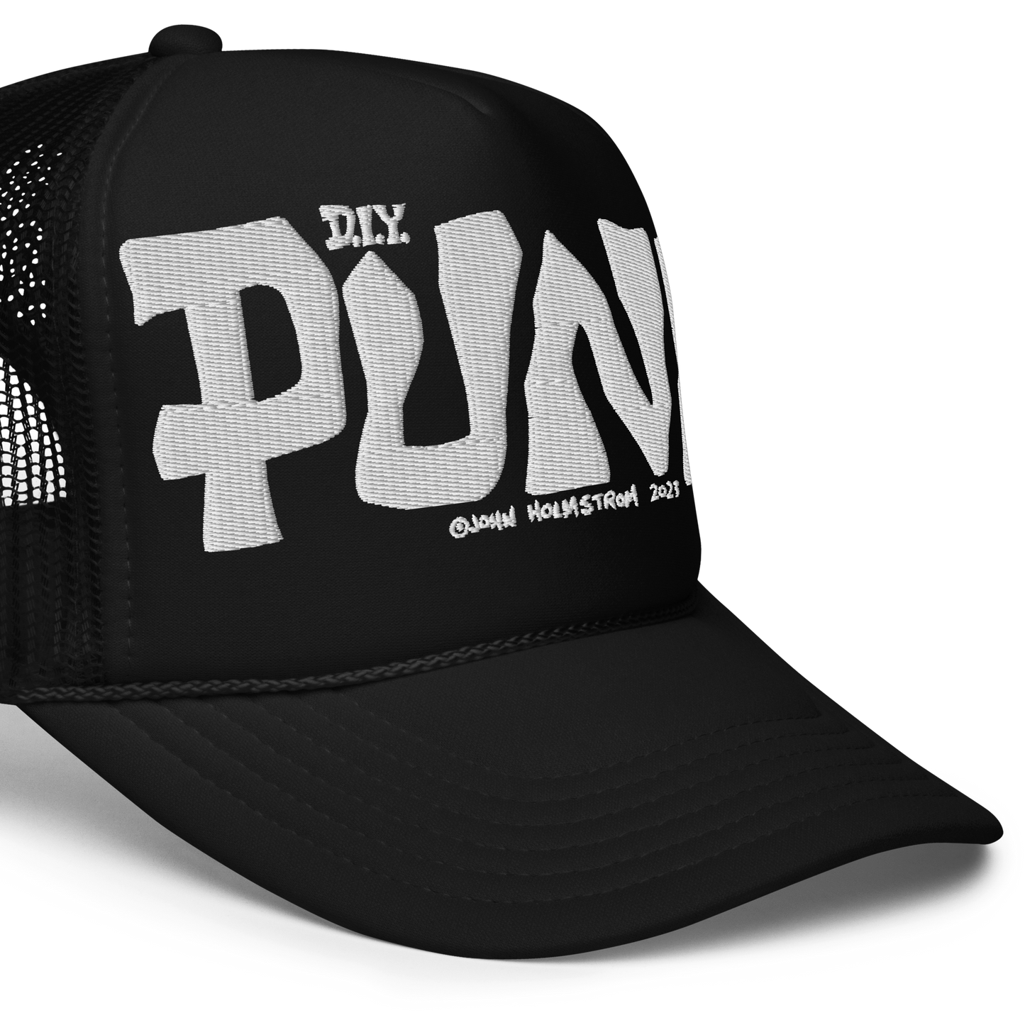 John Holmstrom "DIY PUNK" Trucker Hat