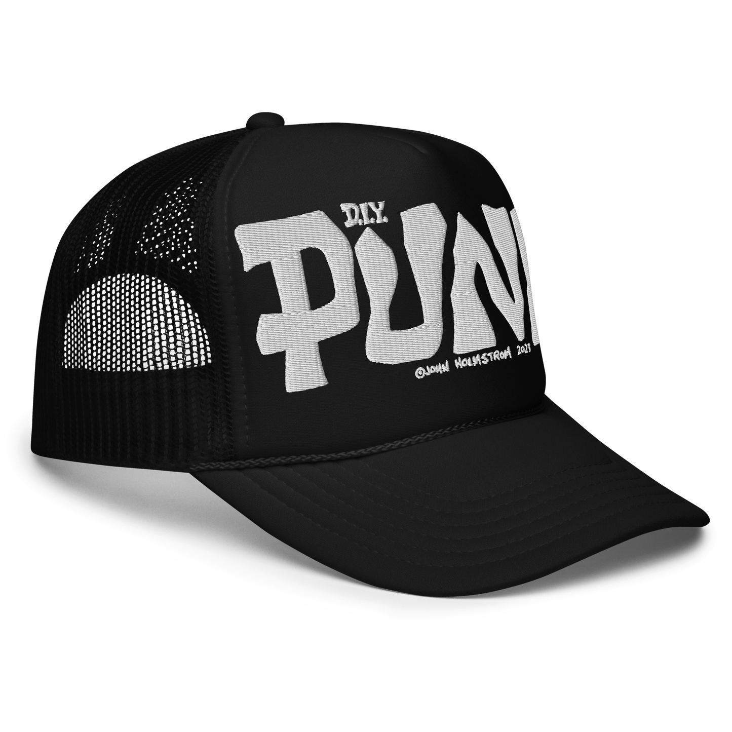 John Holmstrom "DIY PUNK" Trucker Hat