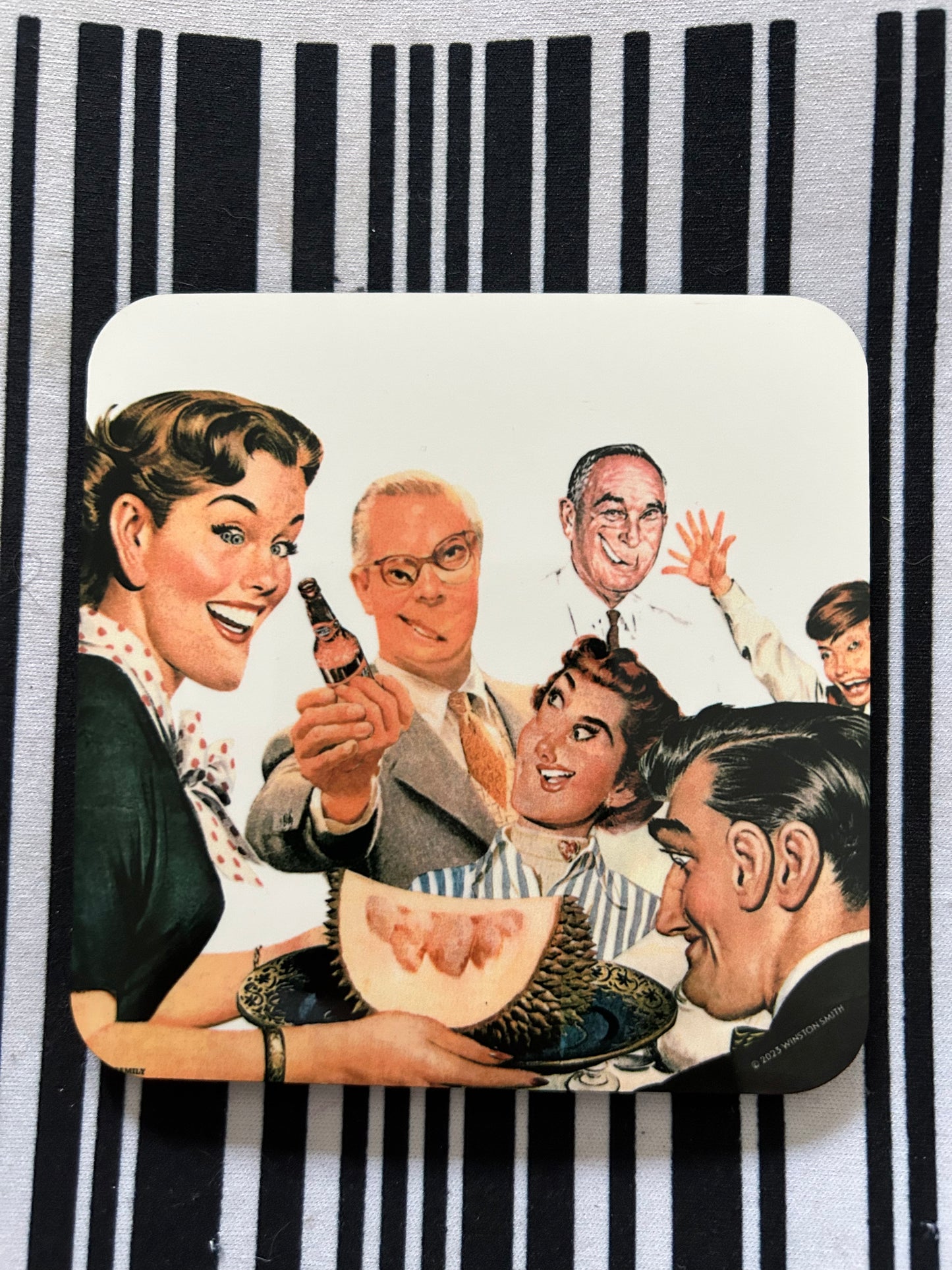 Winston Smith "The Nuclear Family" Coaster