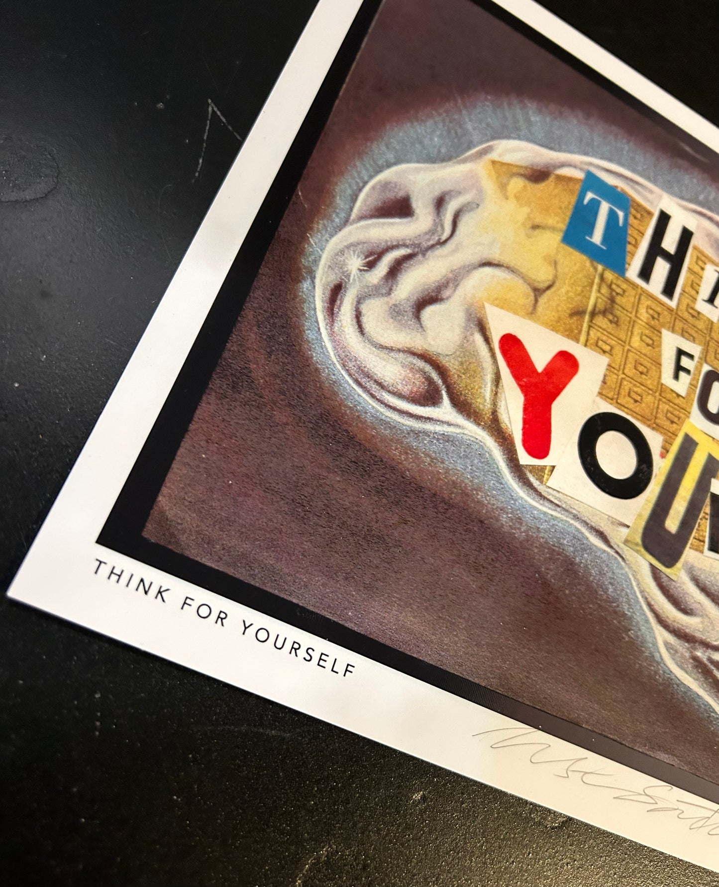 Winston Smith “Think For Yourself” Print