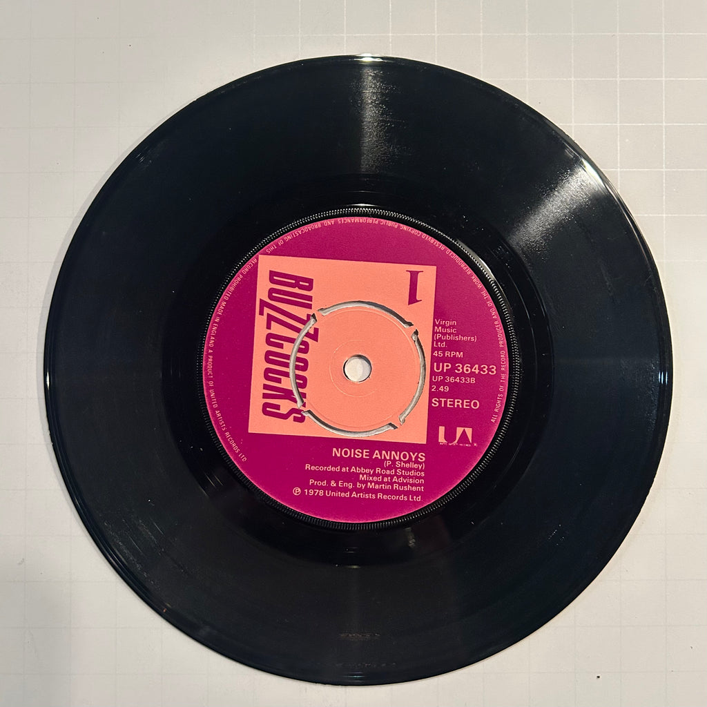 Buzzcocks “Love You More / Noise Annoys” 7”