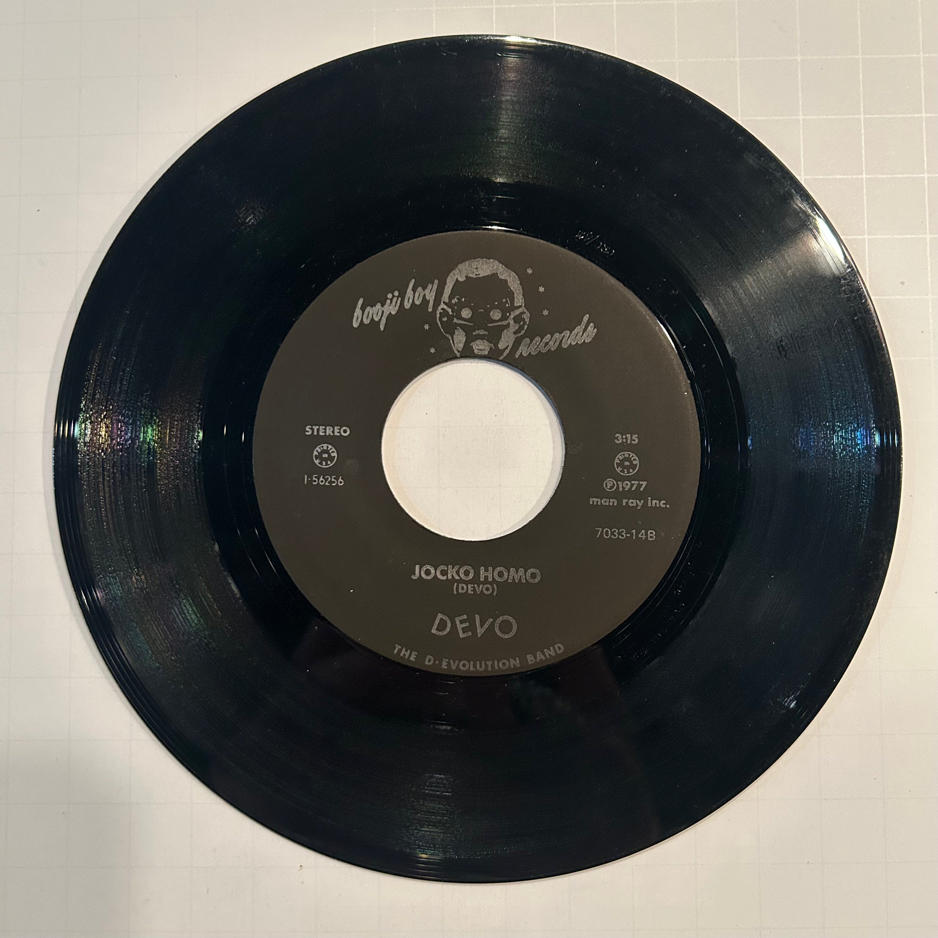 DEVO “Mongoloid / Jocko Homo” 7”