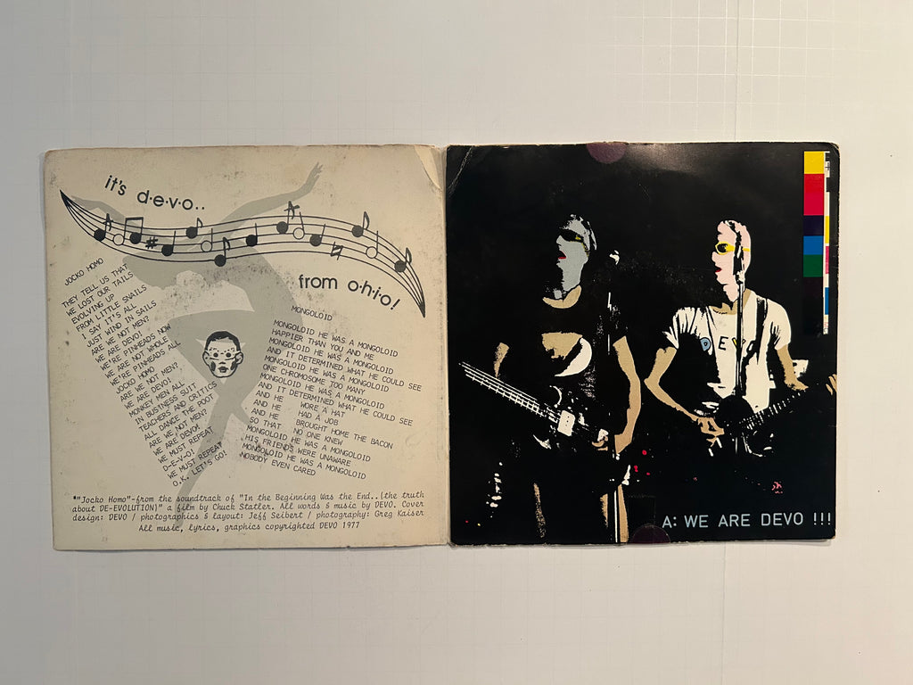 DEVO “Mongoloid / Jocko Homo” 7”