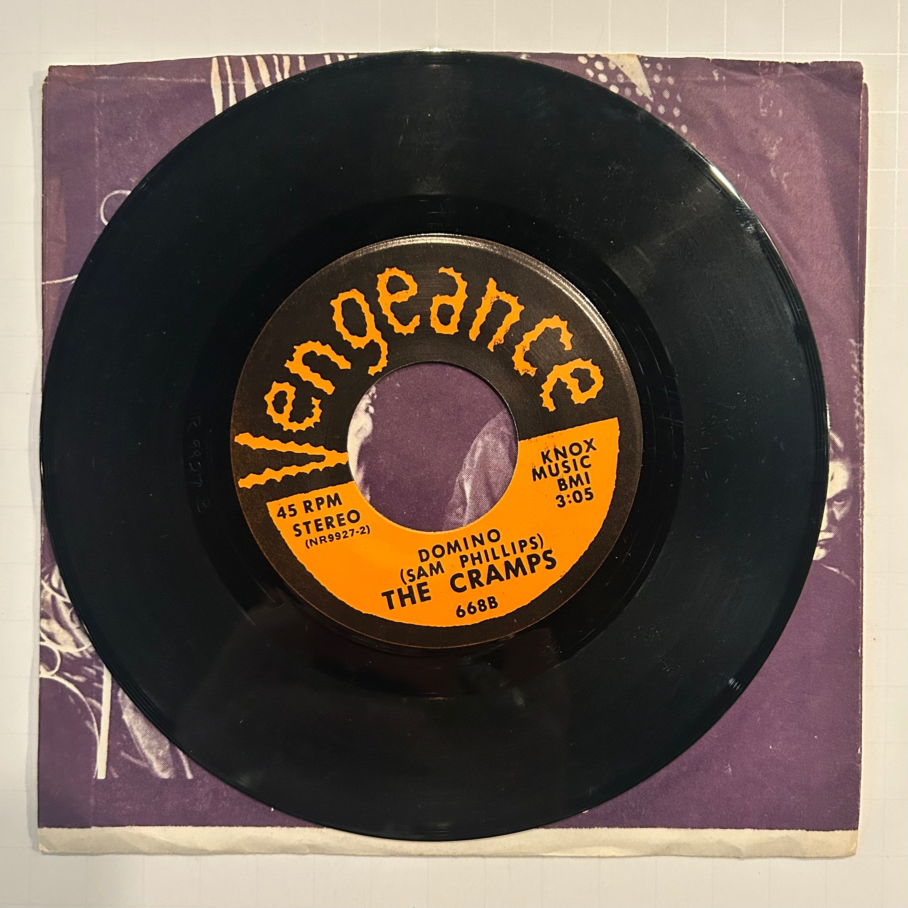 Cramps “Human Fly / Domino” 7”