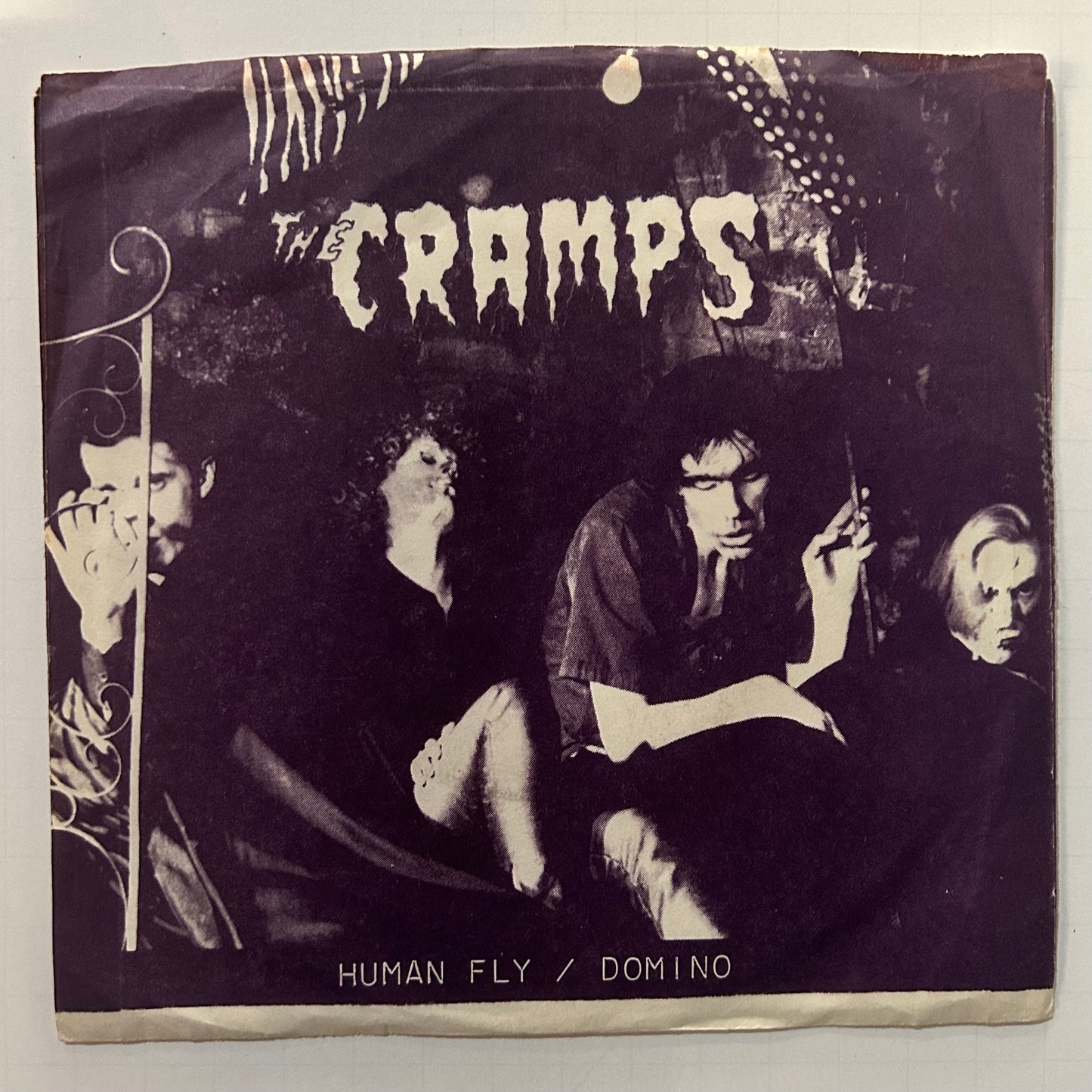 Cramps “Human Fly / Domino” 7”