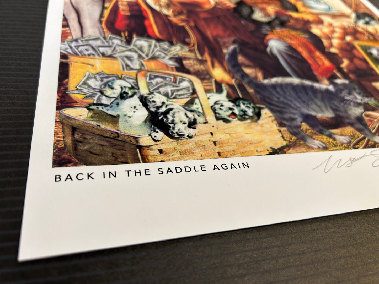 Winston Smith “Back In The Saddle Again” Print