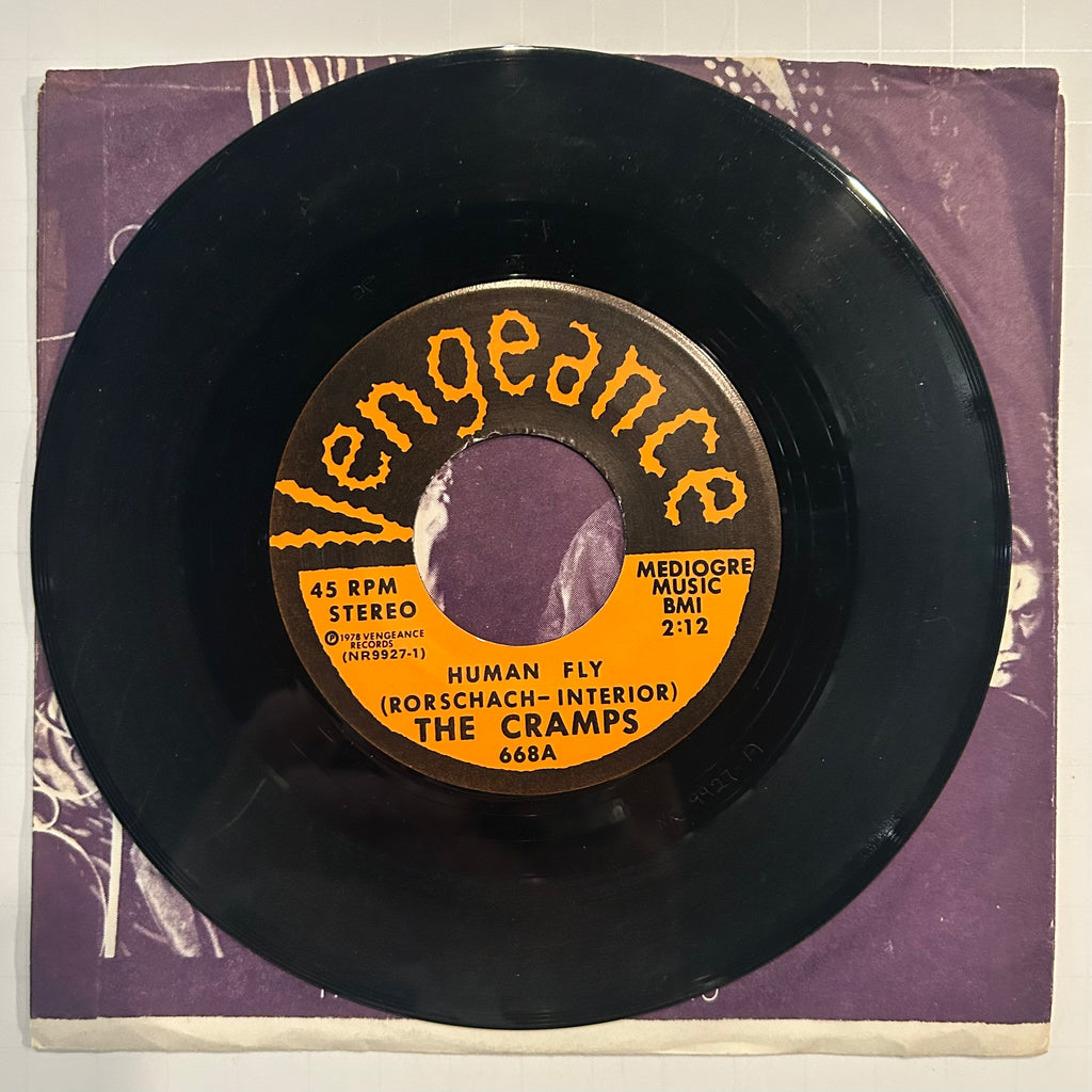 Cramps “Human Fly / Domino” 7”