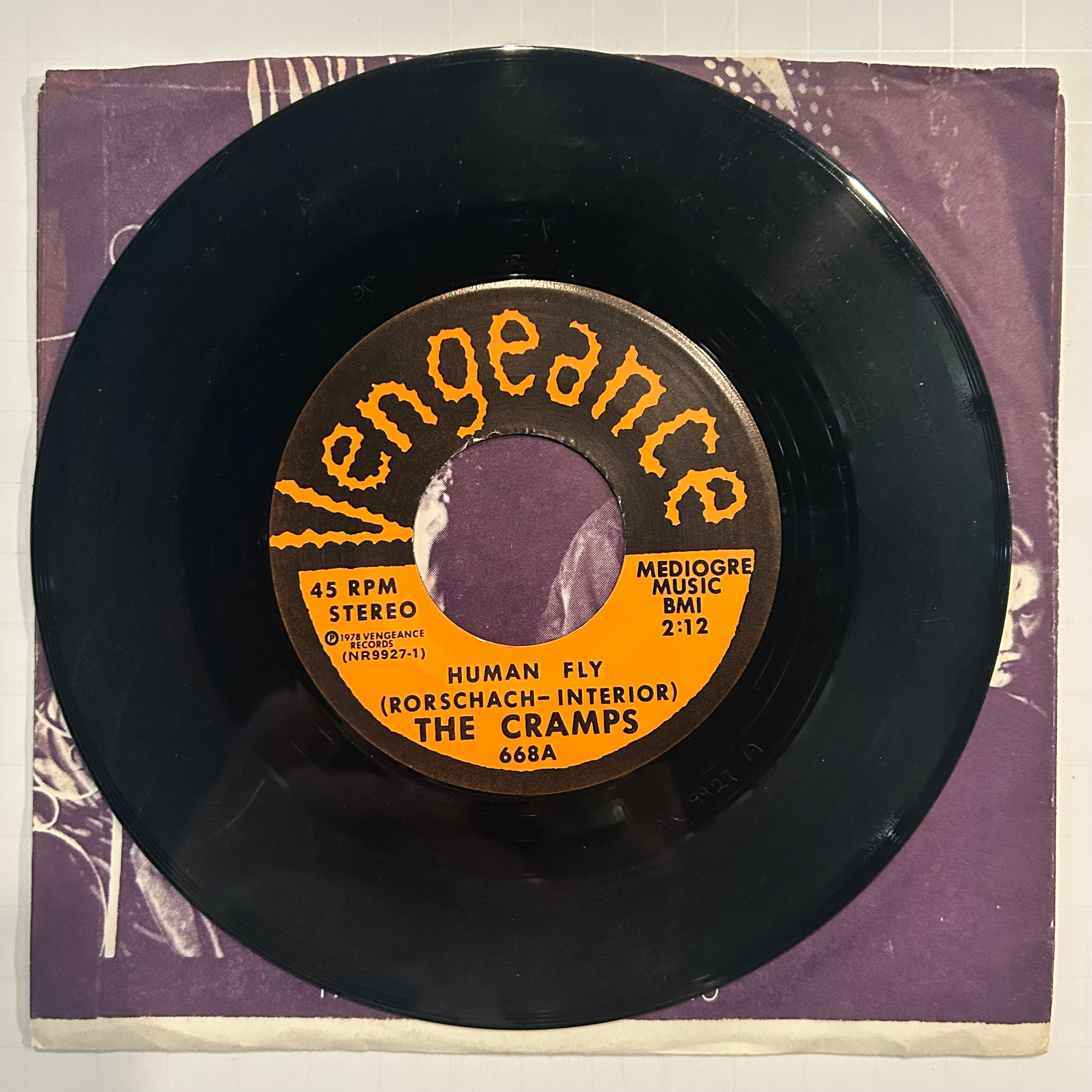 Cramps “Human Fly / Domino” 7”