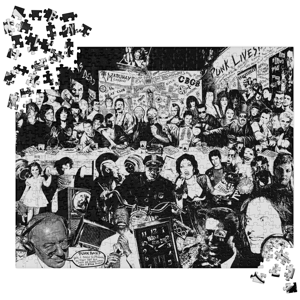 Winston Smith "Never Give Up" Jigsaw Puzzle