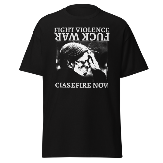 DNGRCT "CEASEFIRE NOW" Tee