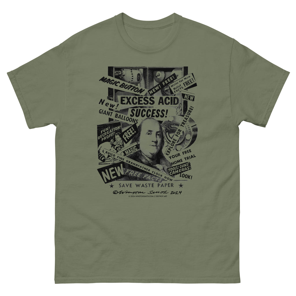 Winston Smith "Excess Acid" 8-Track Tee