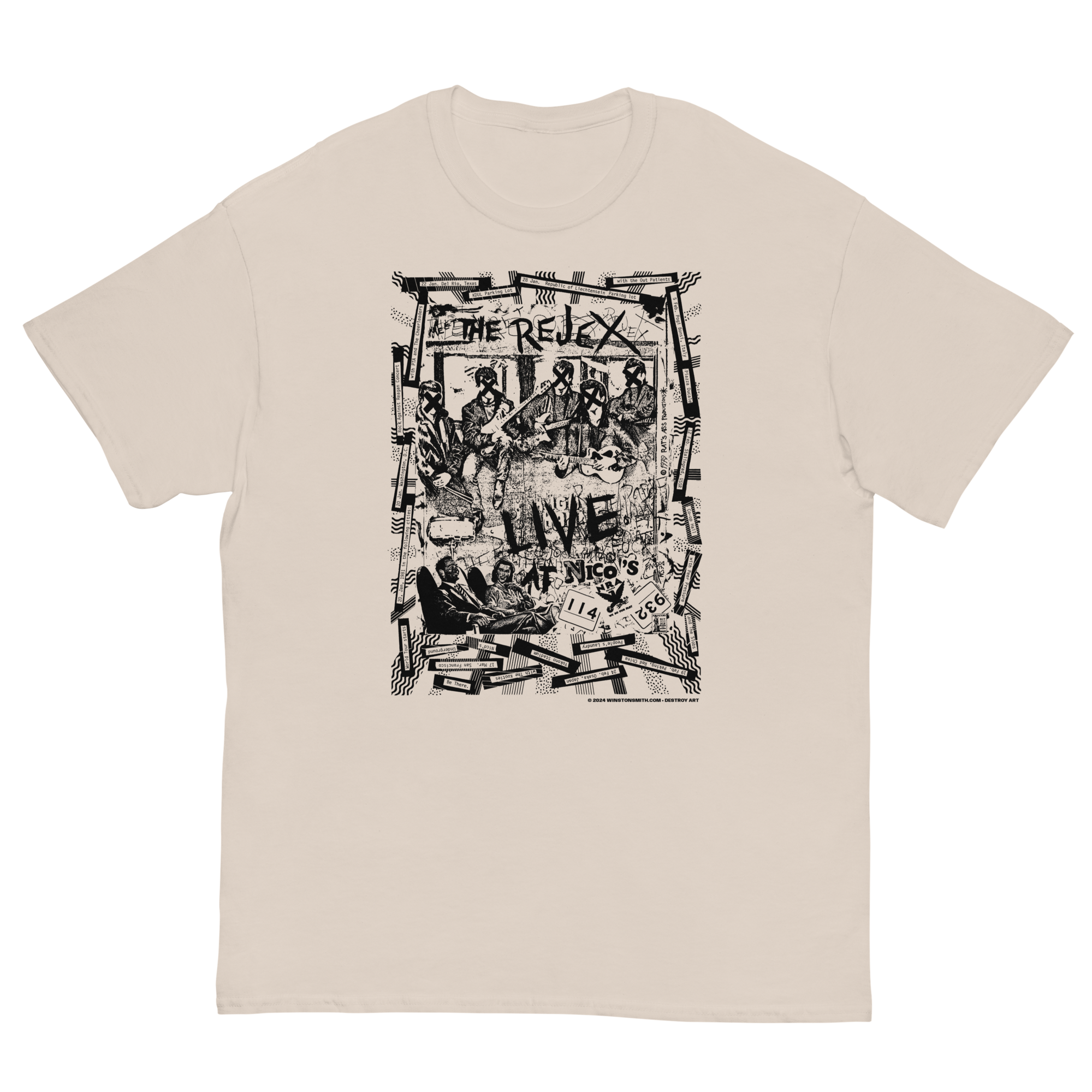 Winston Smith "The Rejex" Fake Flyers Tee