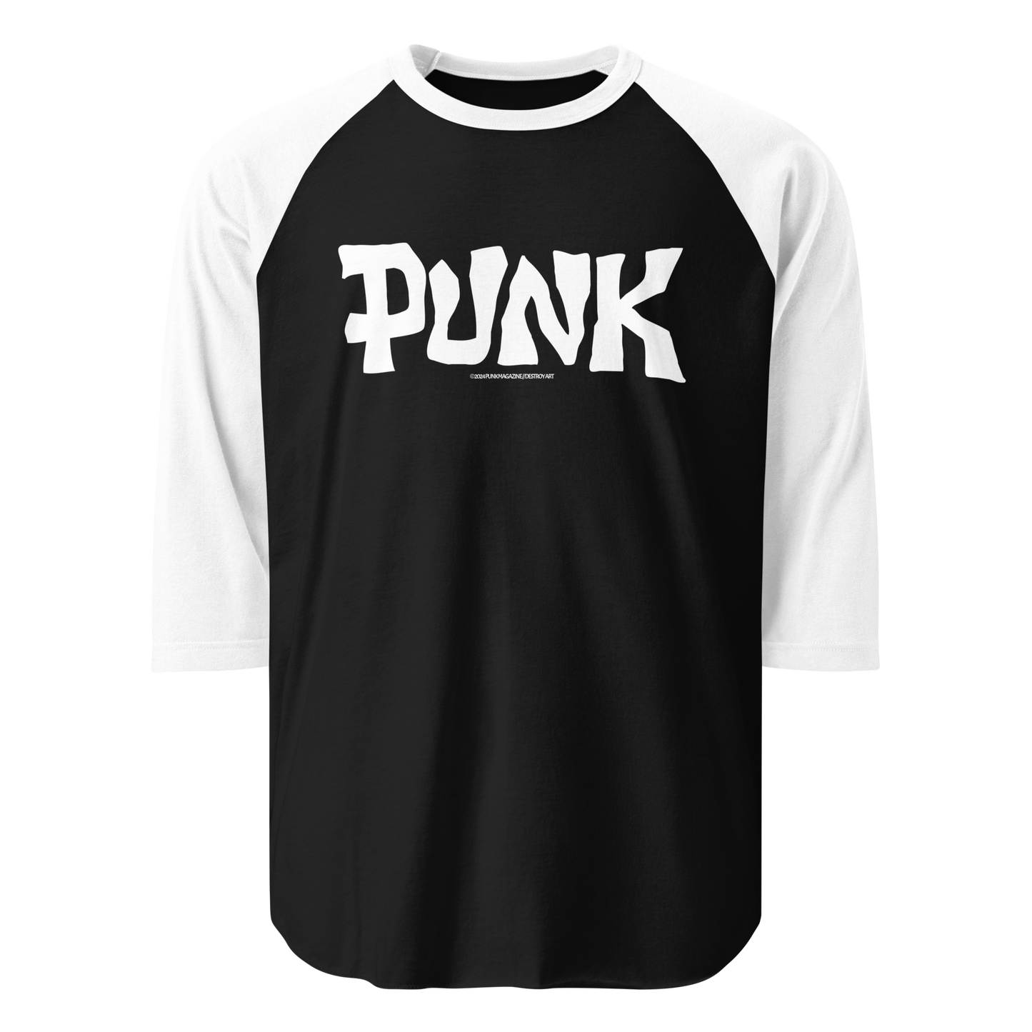 John Holmstrom "PUNK" 3/4 Sleeve Shirt