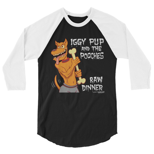 John Holmstrom "Iggy Pup & The Pooches" 3/4 Sleeve Shirt