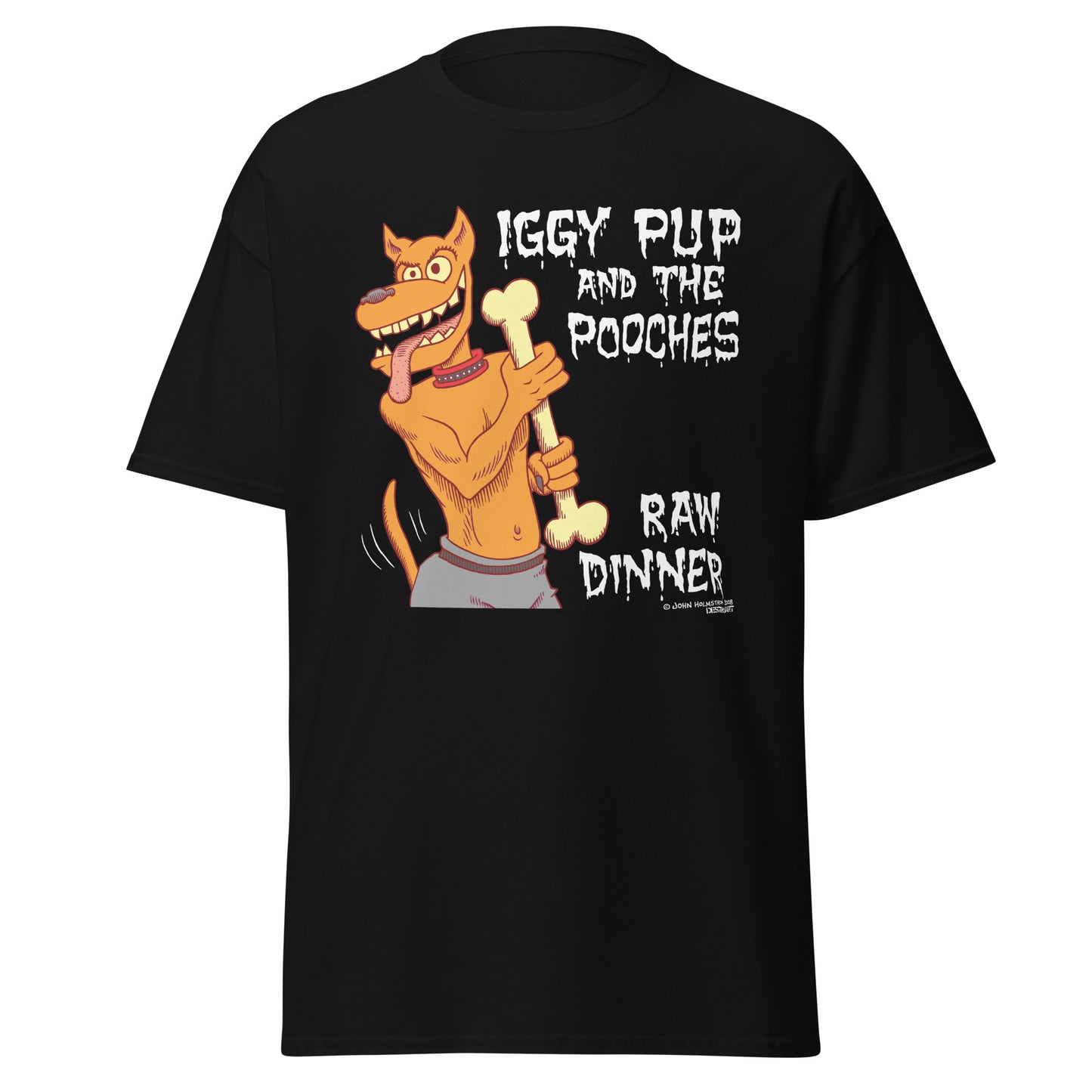 John Holmstrom "Iggy Pup & The Pooches" T-shirt