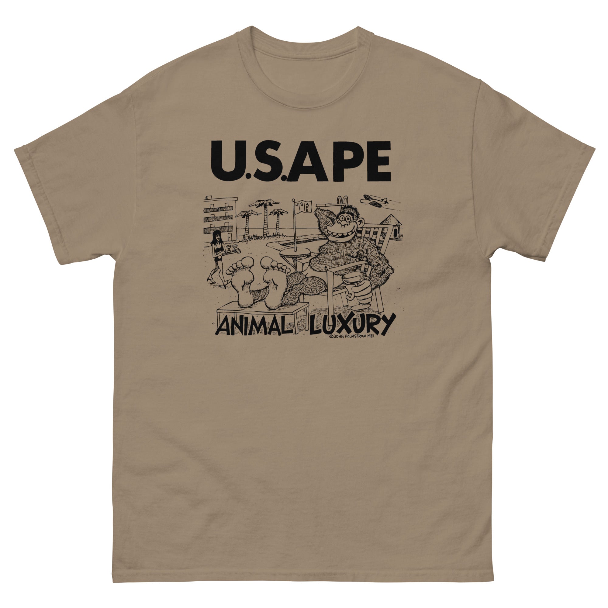 John Holmstrom "US Ape" Tee