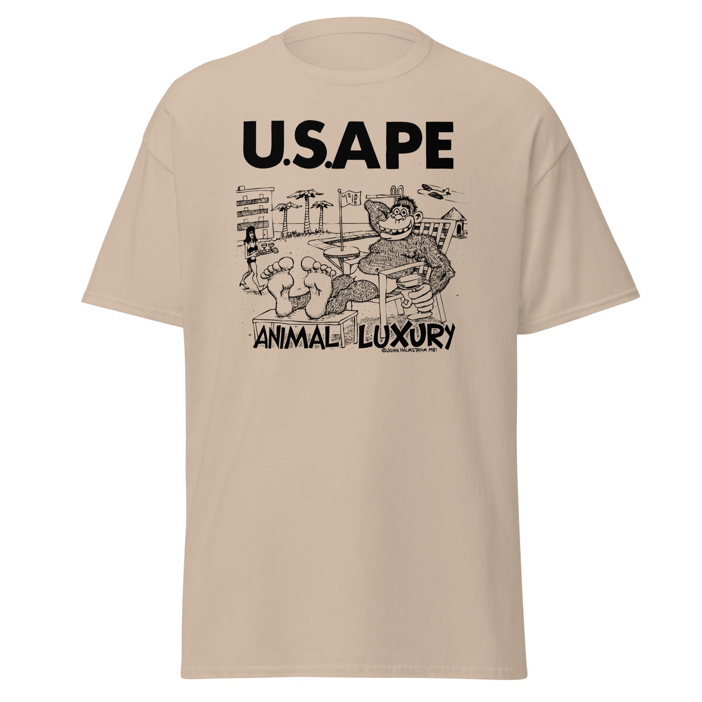 John Holmstrom "US Ape" Tee