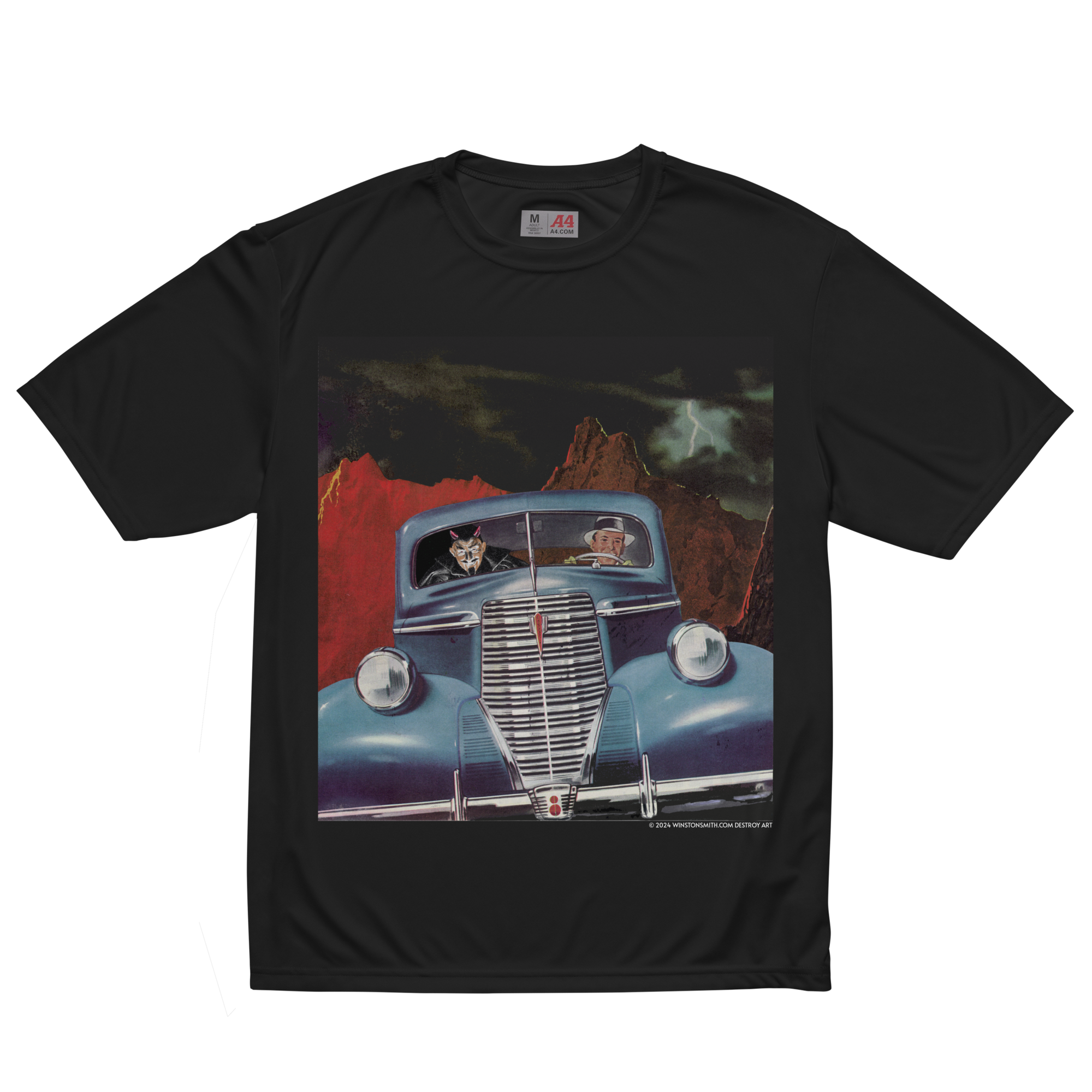 Winston Smith “Satan is my Co-pilot” Tee